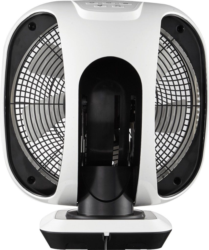 SALCO Tischventilator SST-261, 8 Geschwindigkeiten, 80°-Oszillation & Neigung, Timer, Fernbedienung