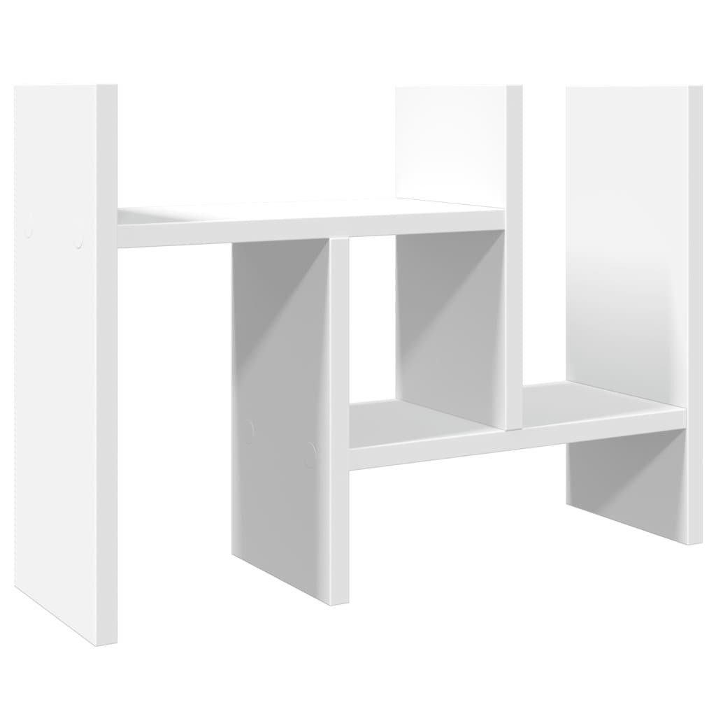 vidaXL Organizer Schreibtisch Organizer Weiß 34,5 x 15,5 x 35,5 cm Holzwerkstoff (1 St)