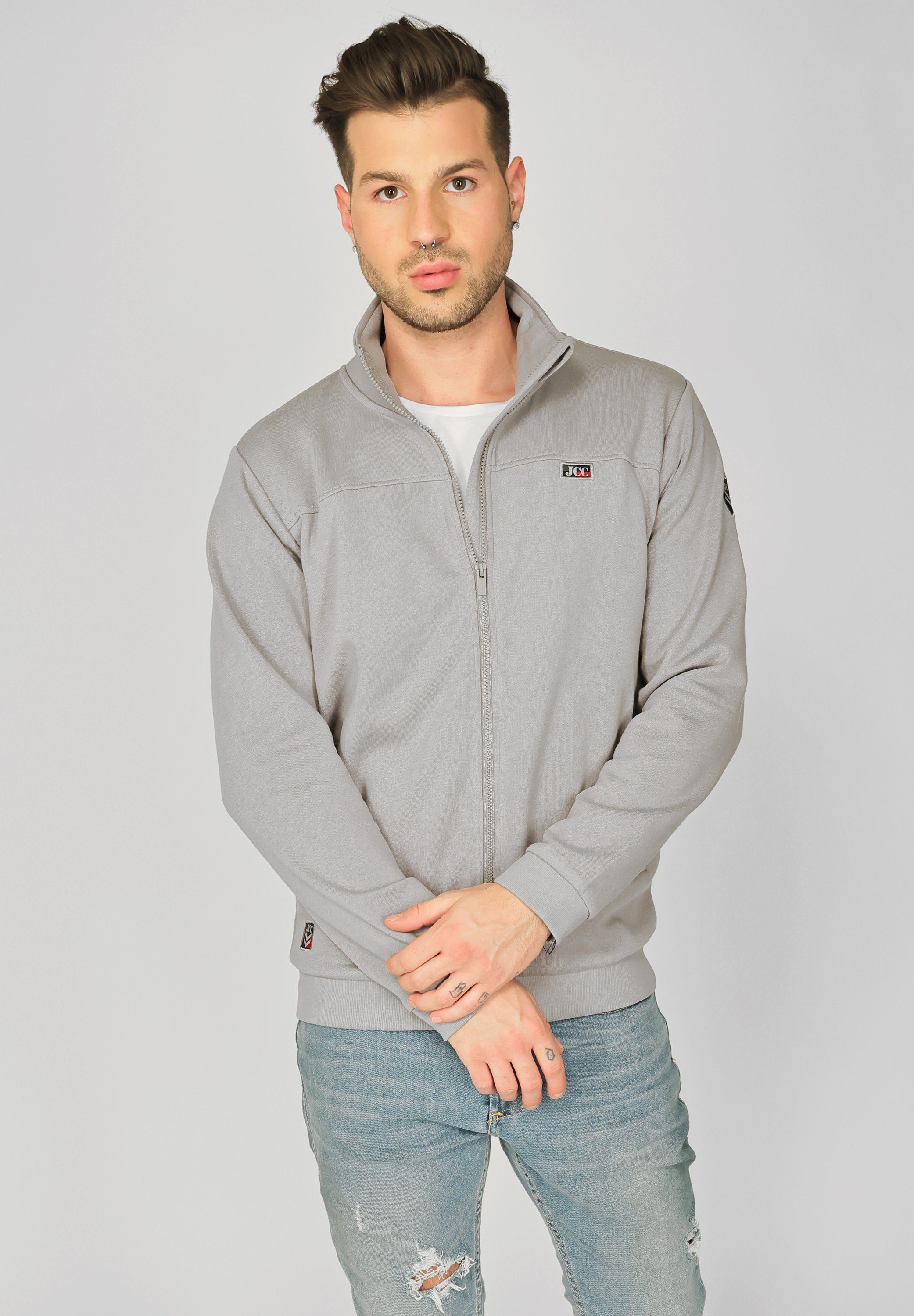 JCC Sweatjacke 310212082 grey