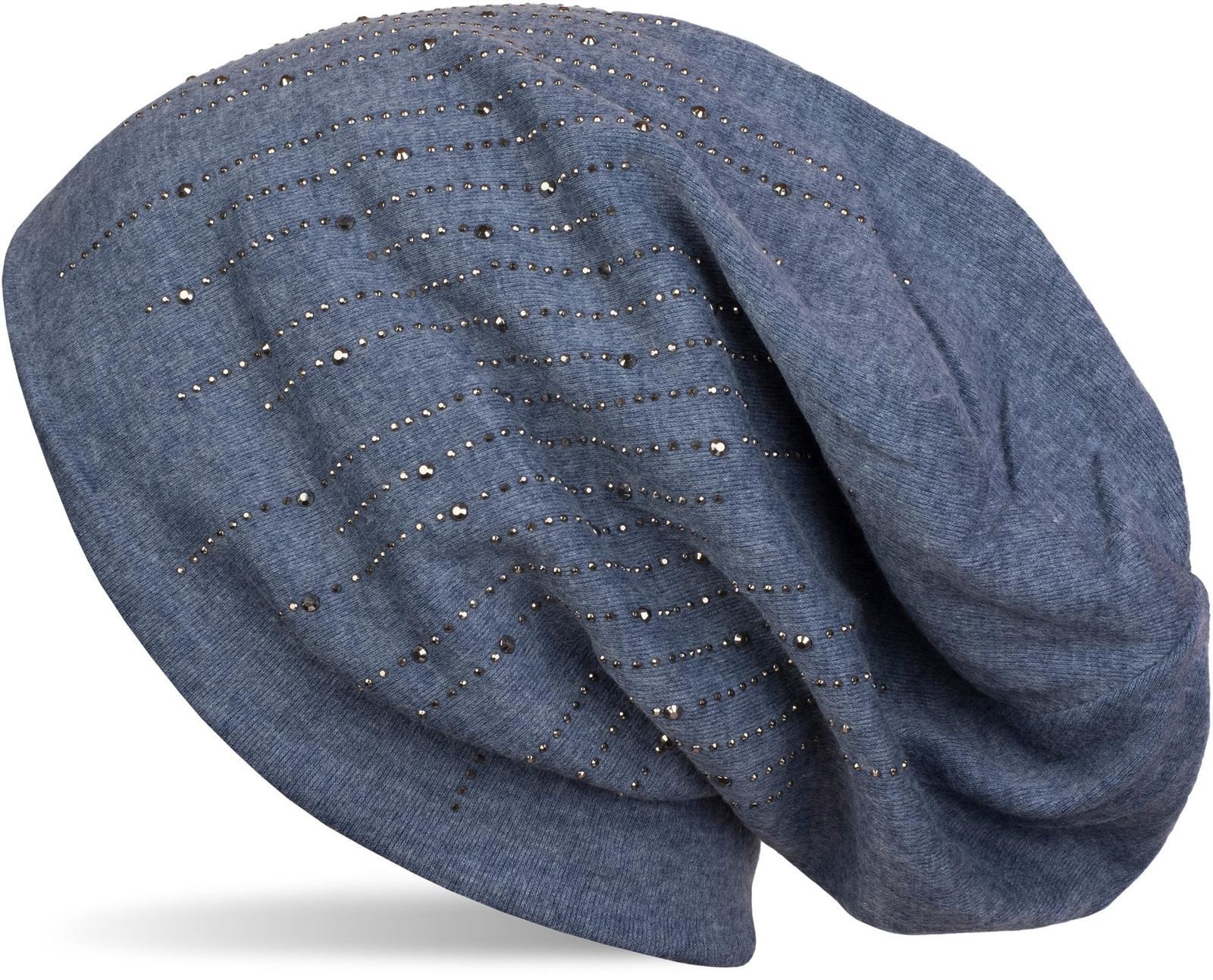 Jeansblau meliert