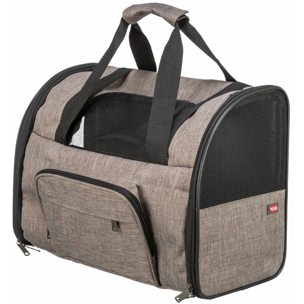TRIXIE Tiertransporttasche Rucksack Shiva - braun/beige - 41 × 30 × 21 cm