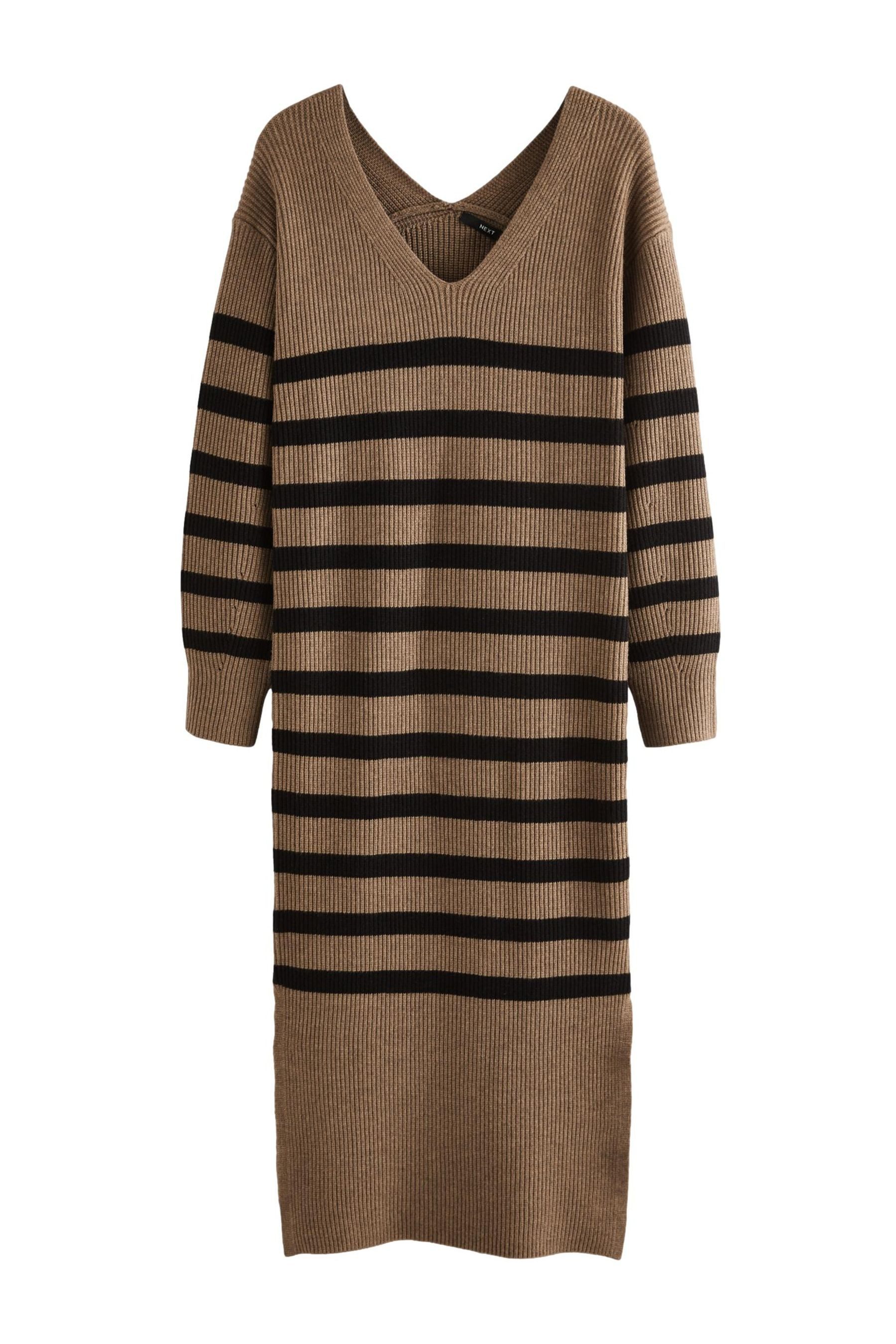 Next Strickkleid Pulloverkleid aus Rippstrick mit günstig online kaufen
