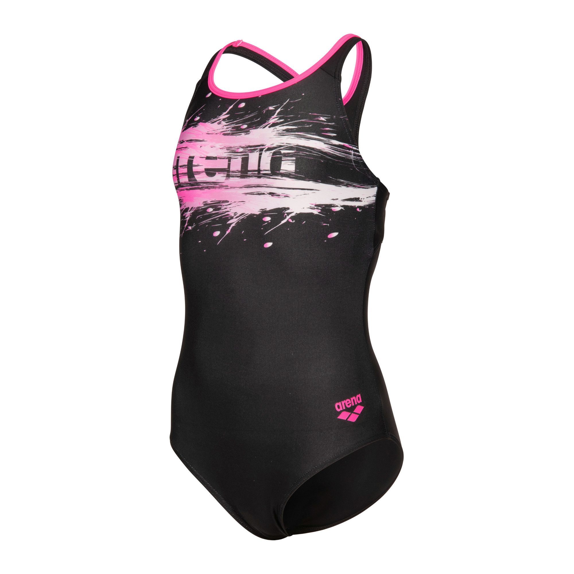 Arena Badeanzug Arena Mädchen Badeanzug Paint Swimsuit Swim Pro Back 011751