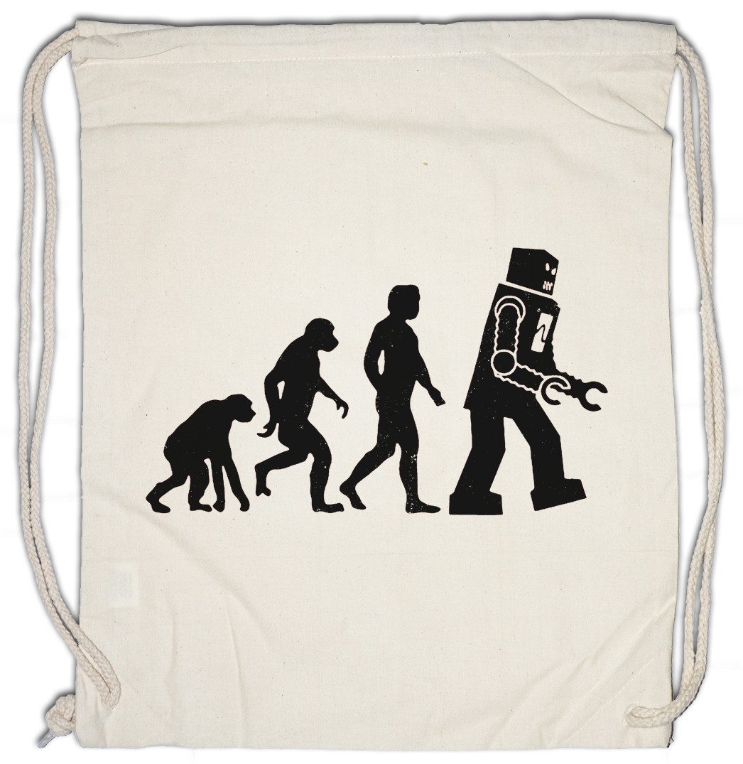 Turnbeutel The Big White Robot Evolution Turnbeutel Bang Sheldon Roboter TBBT