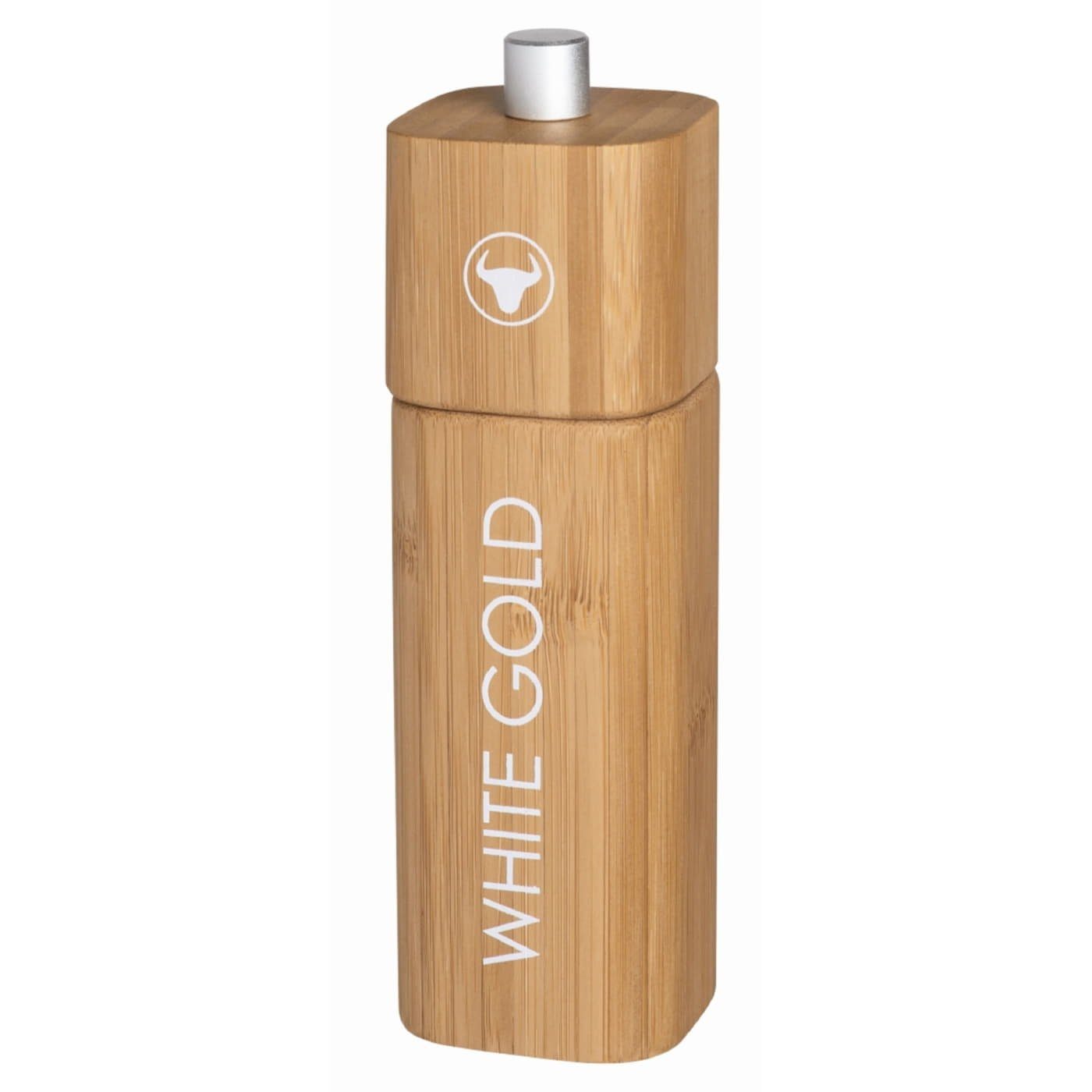 Räder Design Salzmühle PET Salzmühle White gold 5x5x16,5cm