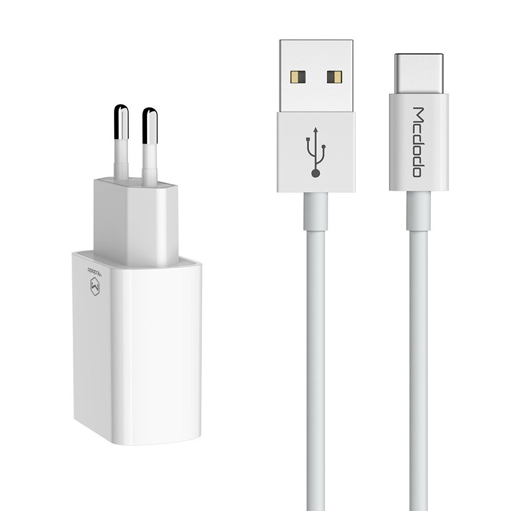 mcdodo Mcdodo Schnell Ladegerät 2,4A Tragbares 2X USB Dual Port Smartphone-Ladegerät