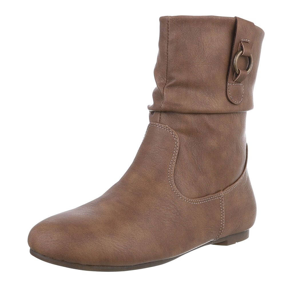 Ital-Design Damen Freizeit Stiefelette (88519463) Blockabsatz günstig online kaufen