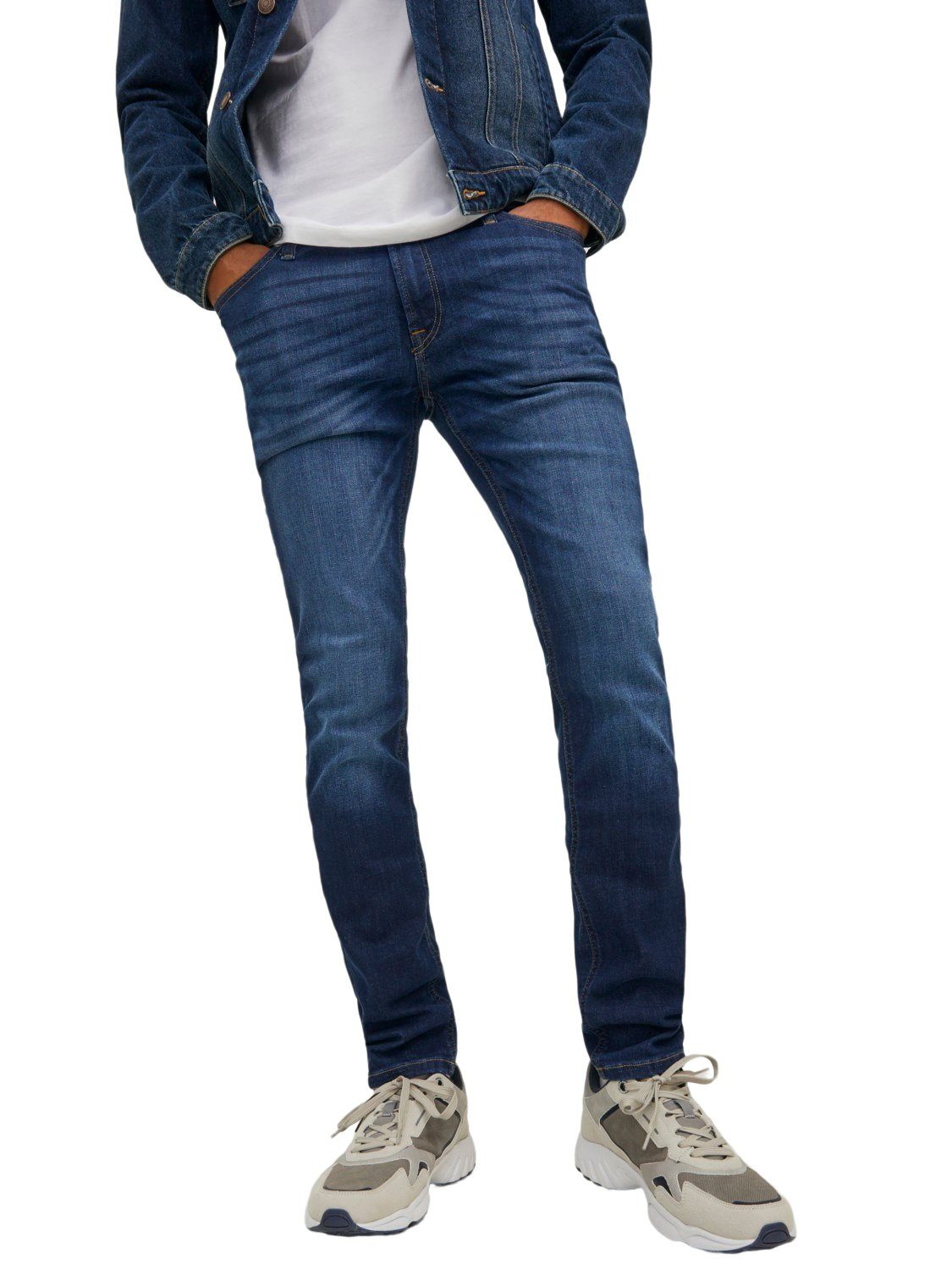 Jack & Jeanshose LIAM Jones Stretch Skinny-fit-Jeans mit