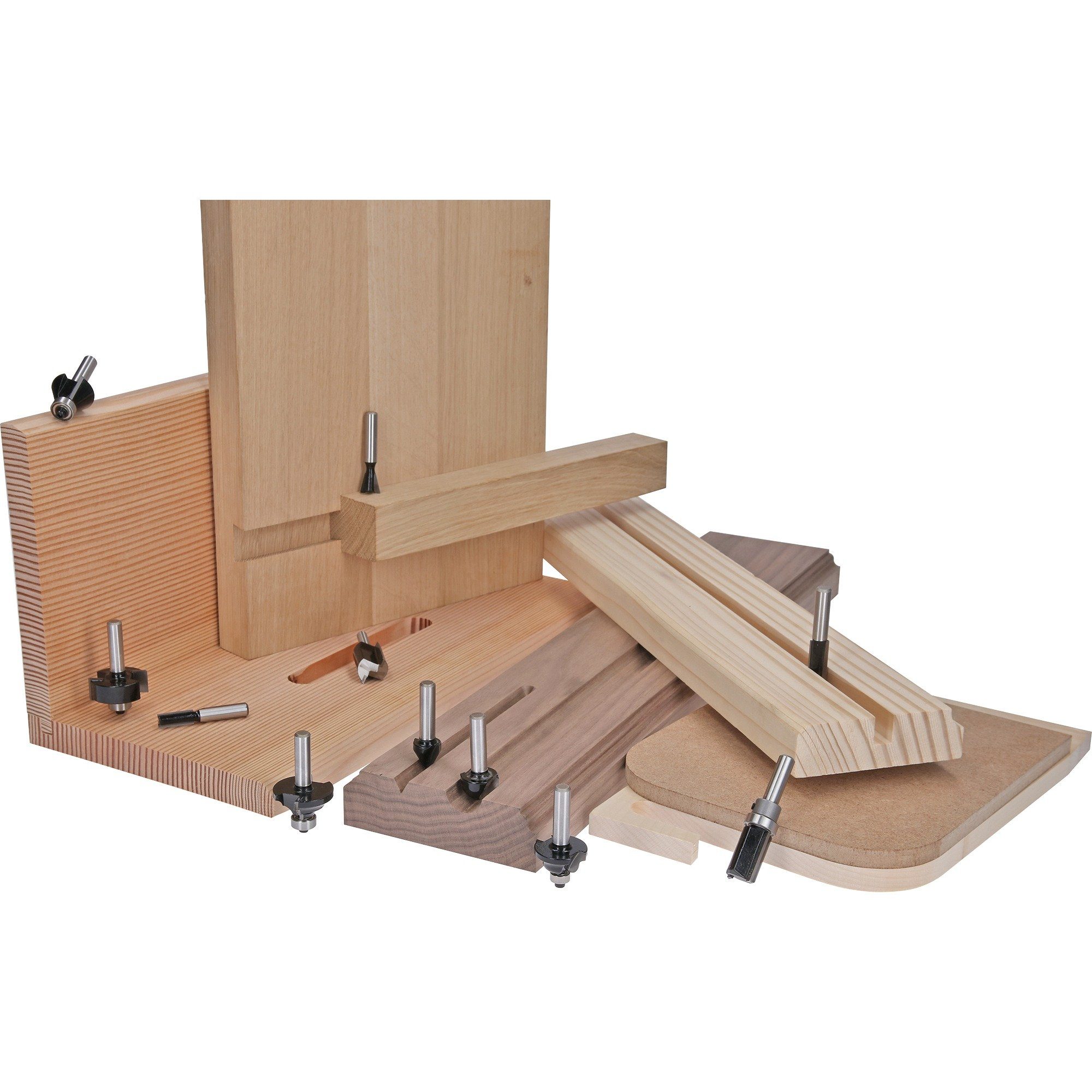 Bosch Professional Fräse Bosch Professional Rand- und Kantenfräser-Set