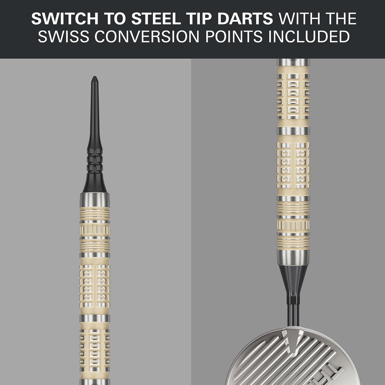 TARGET DARTS Dartpfeil Dimitri Van den Bergh Softdarts 95K-Dartpfeil-Set, 19 g 95-%-Tungsten