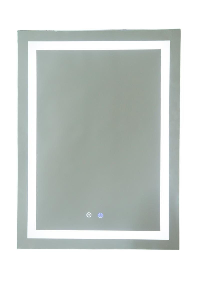 Steelboxx Badspiegel Badspiegel LED Touch mit Beleuchtung Wandspiegel (1-St), Energiesparende LED Dioden 6-7W 2835-60