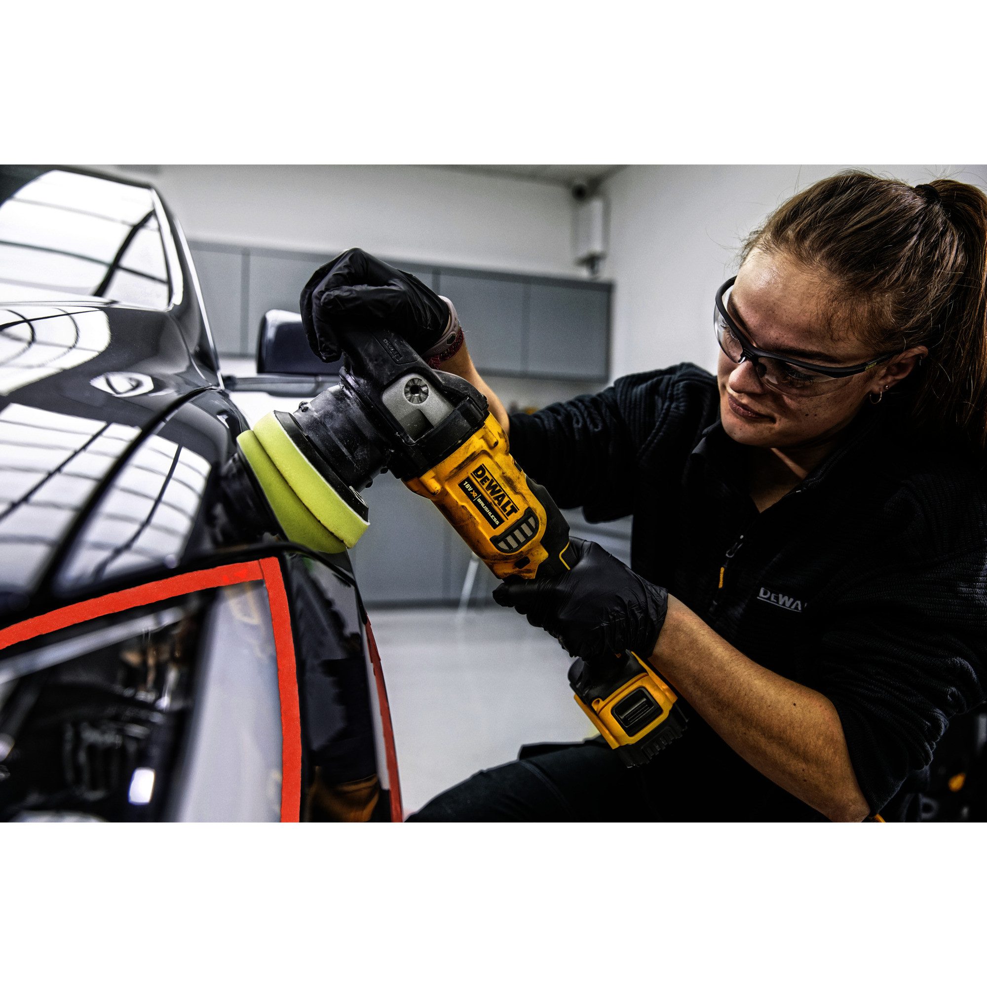 DeWalt Poliermaschine DEWALT Akku-Exzenterpolierer DCM848N, 18Volt