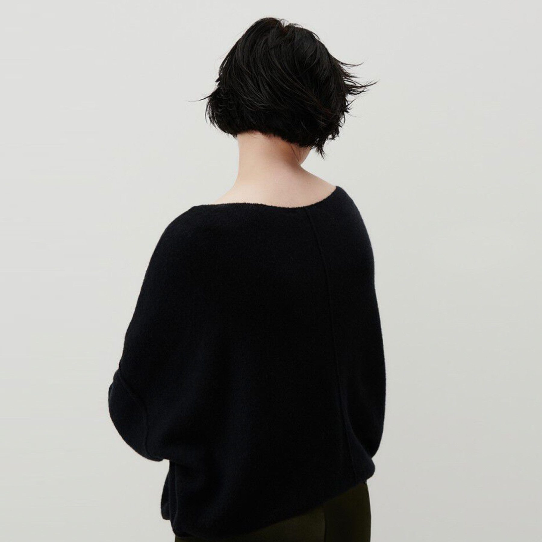 American Vintage Strickpullover Oversized Pullover DAMSVILLE mit Wolle