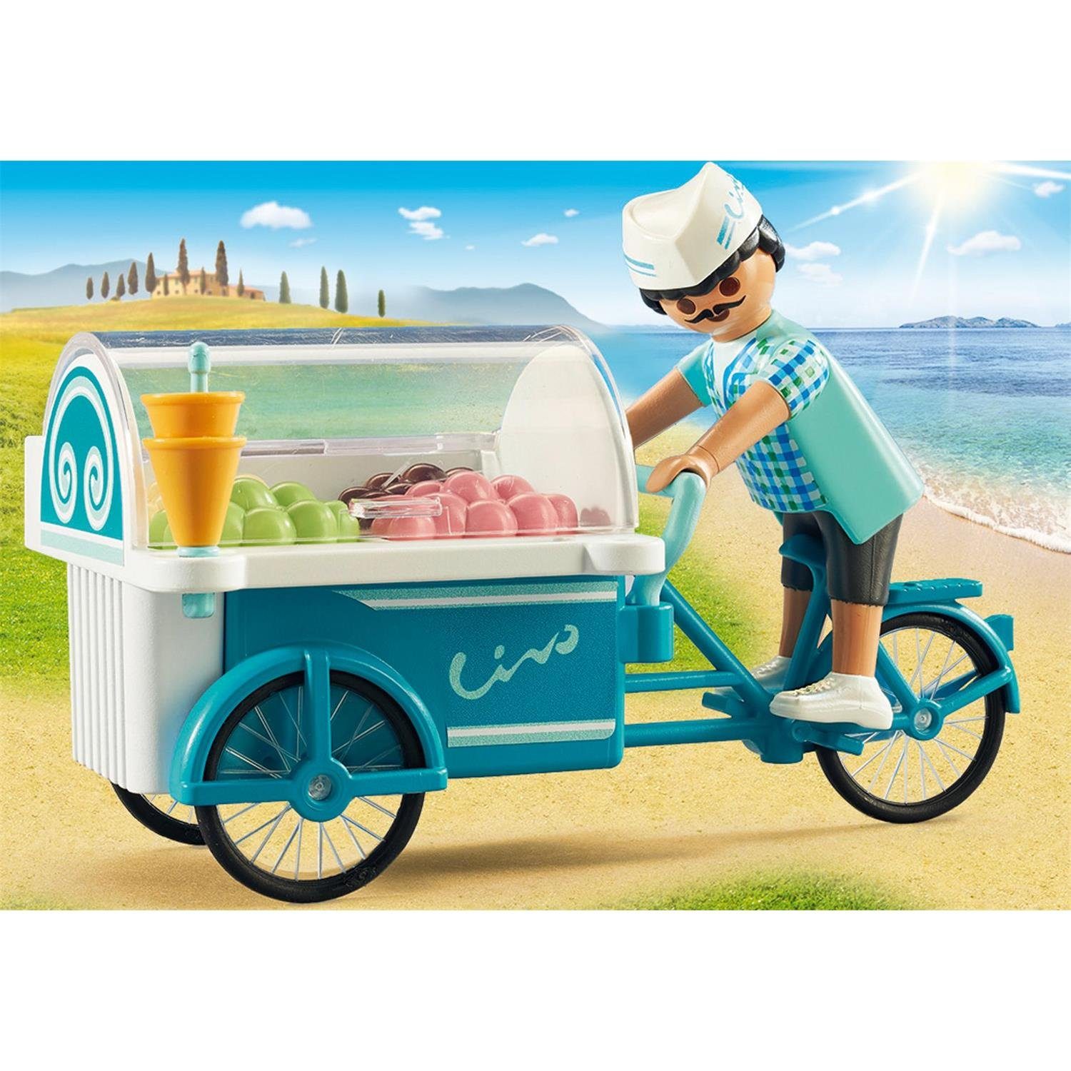 Playmobil® Spielbausteine »9426 Fahrrad mit Eiswagen«