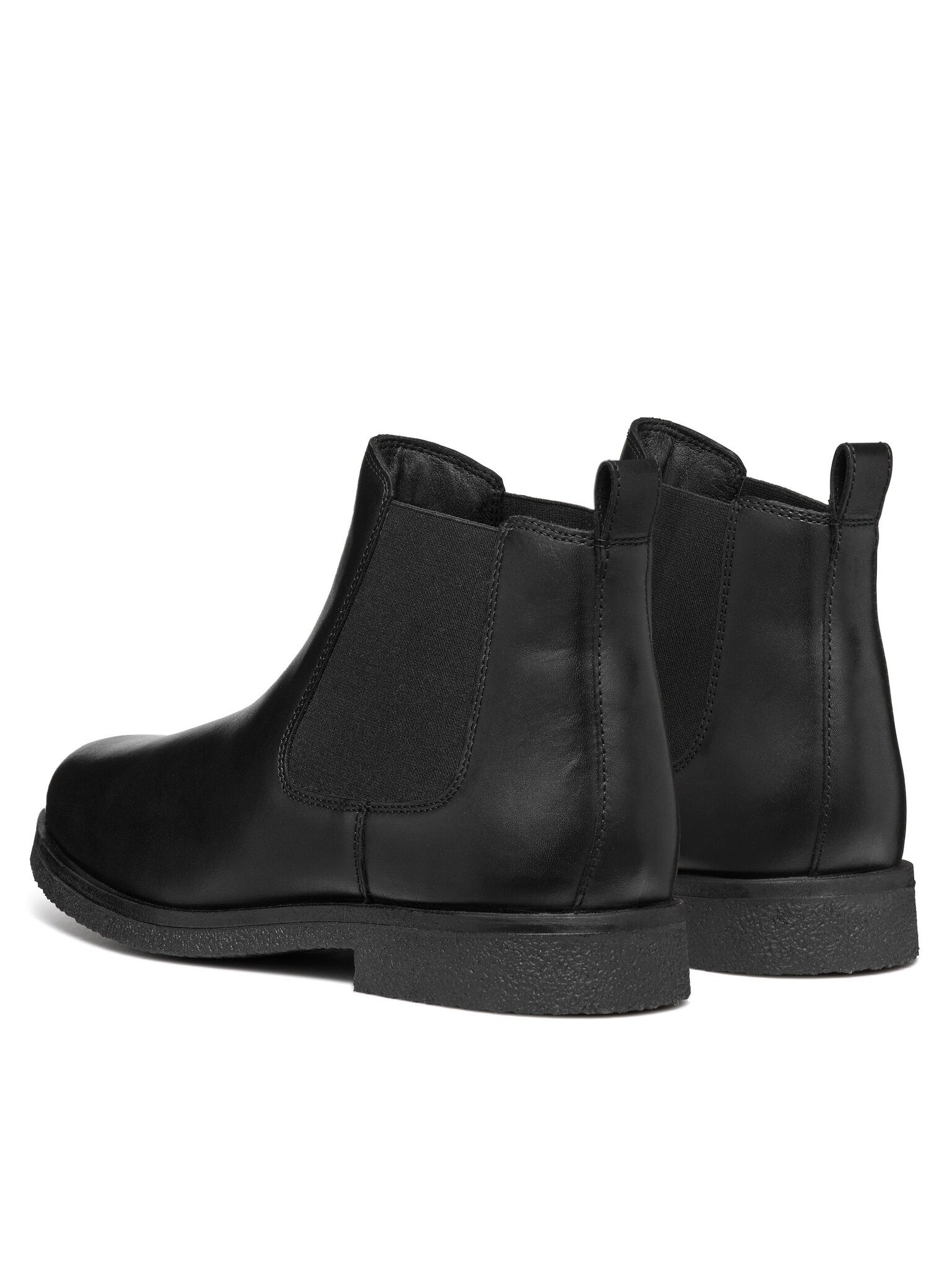 Geox Geox Klassische Stiefeletten Uomo Claudio U2658A 00043 C9999 Schwarz Keilstiefel