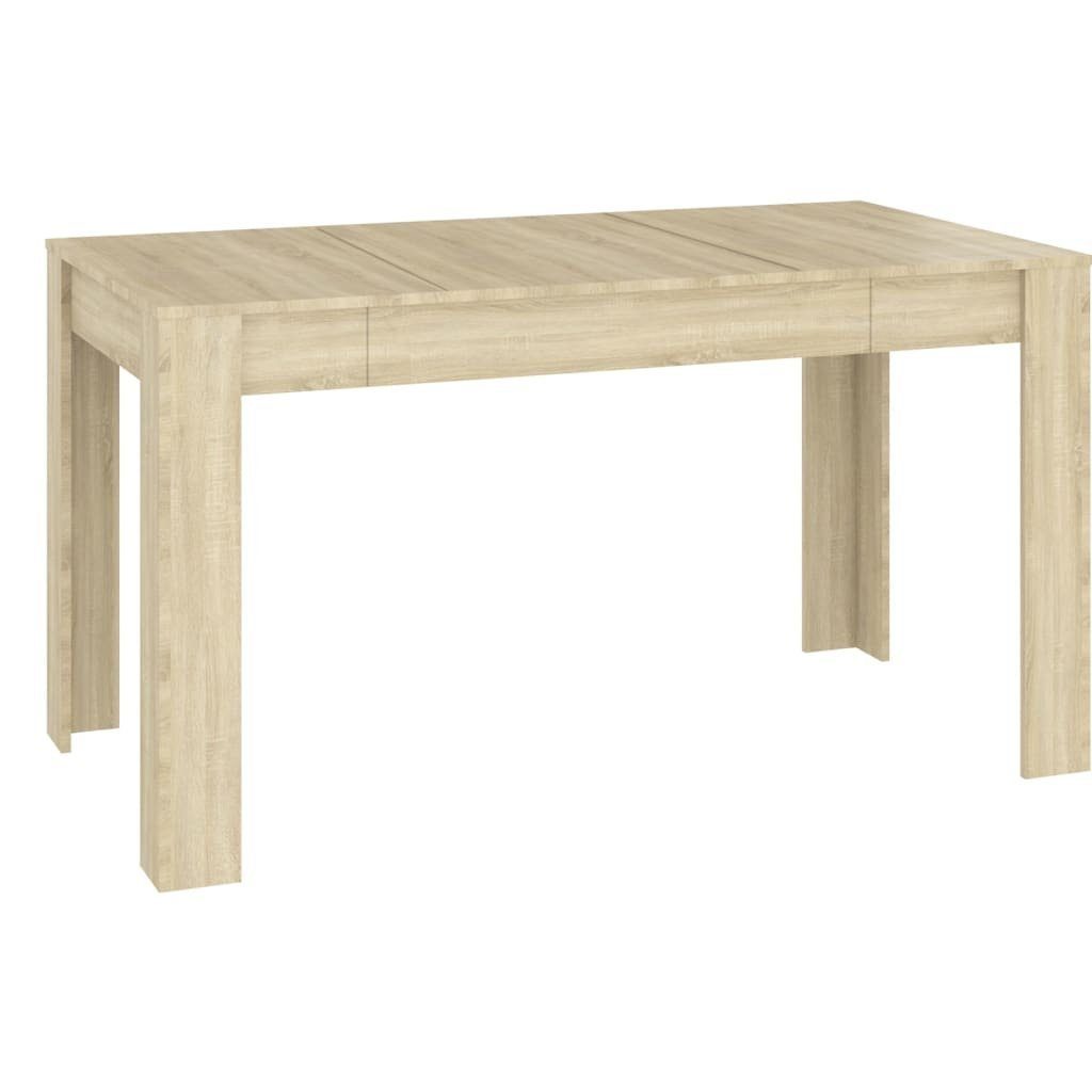 furnicato Esstisch Sonoma-Eiche cm Holzwerkstoff (1-St) 140x74,5x76