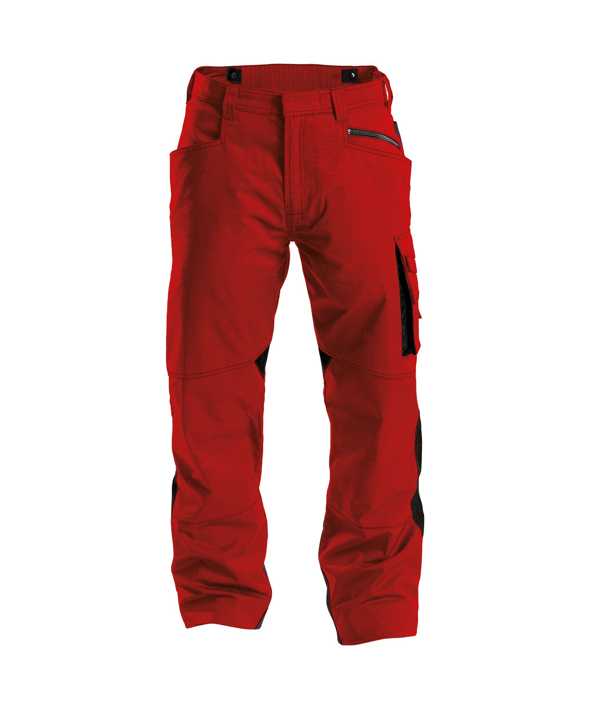 Dassy Arbeitshose Arbeitshose Spectrum (1-tlg) rot/schwarz | Shorts