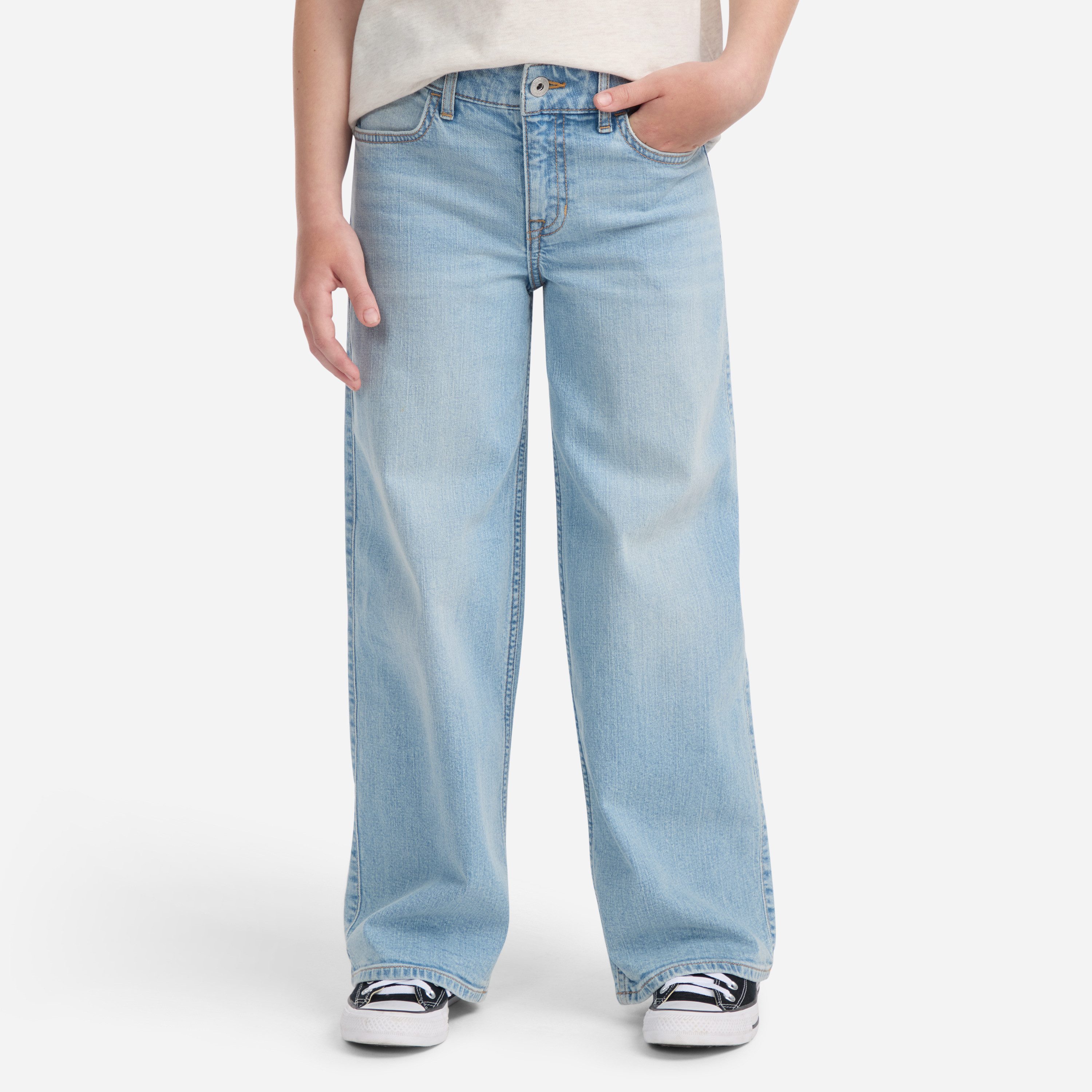 Abercrombie Kids Weite Jeans AFG HIGH RISE WIDE LEG J mit Stretch, for girls