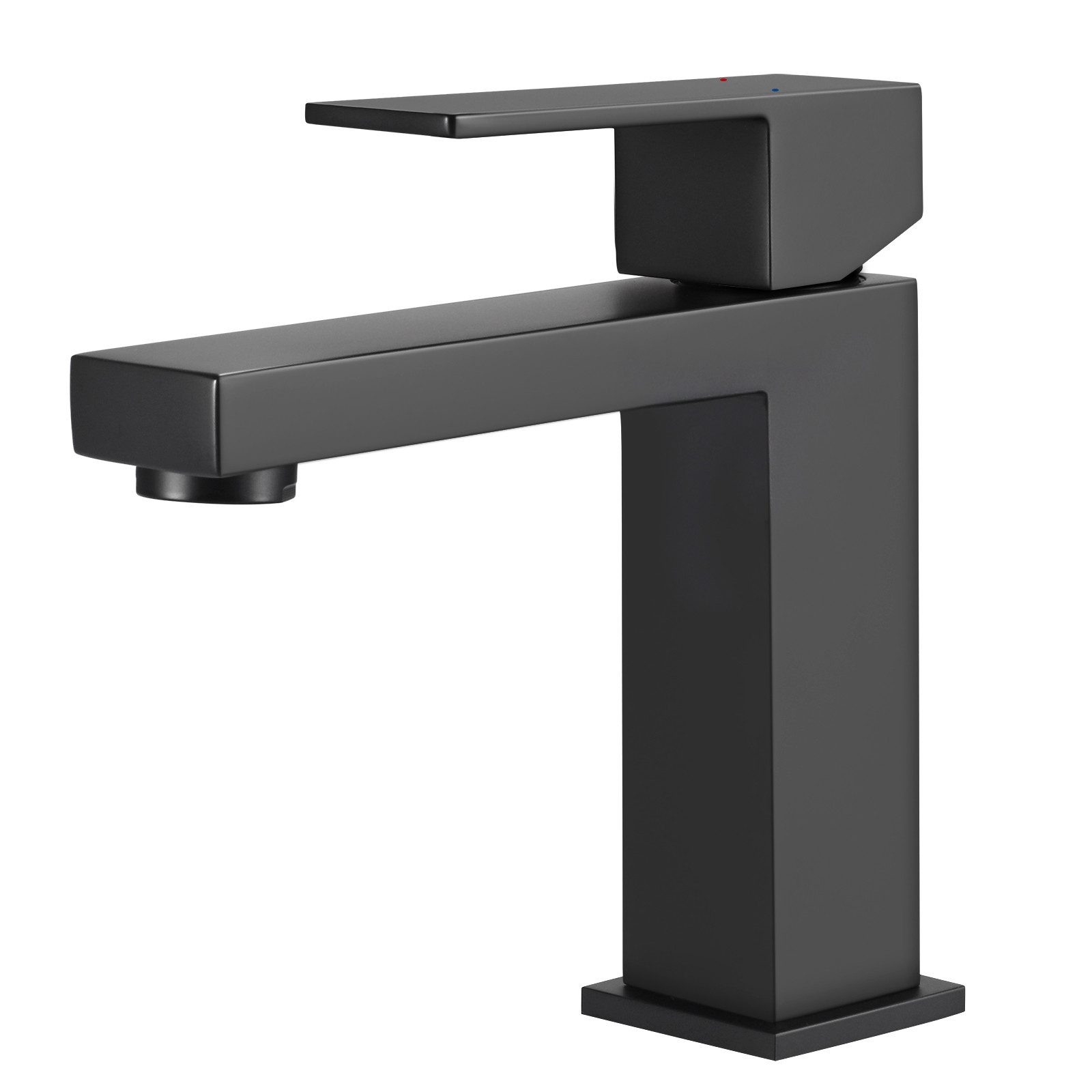 WOOHSE Waschtischarmatur Bad Schwarz, 360° Drehung günstig online kaufen