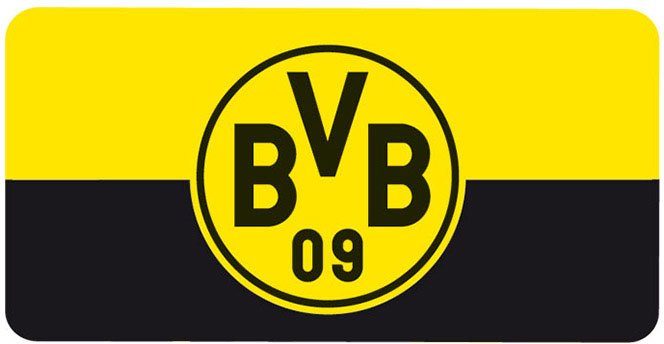 Wall-Art Wandtattoo Borussia Dortmund St) Banner (1 gelb