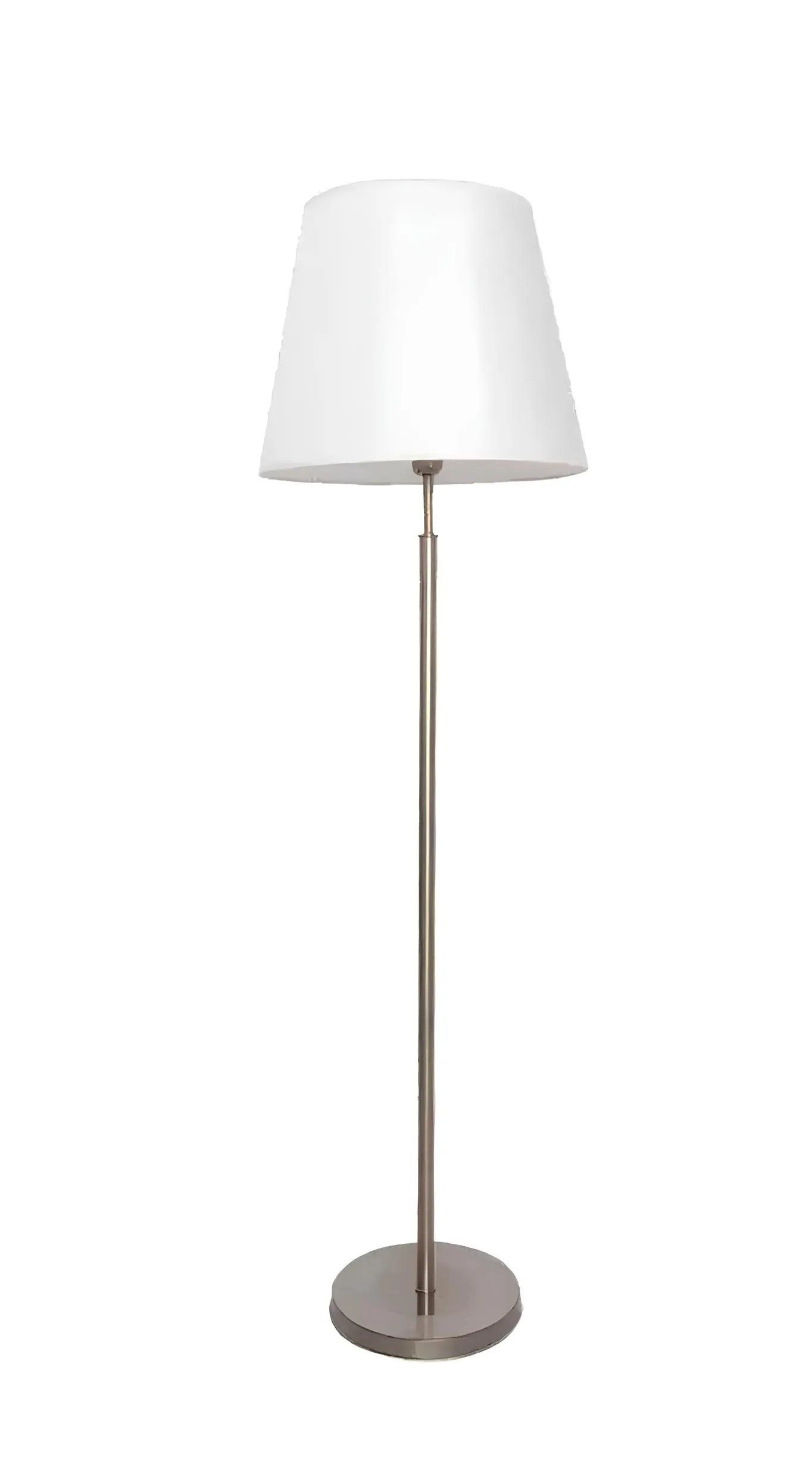 JVmoebel Stehlampe Moderne Stehlampe aus Metall in Weiß mit elegantem Design, Keine Funktionen, Leuchtmittel wechselbar, Made in Europa