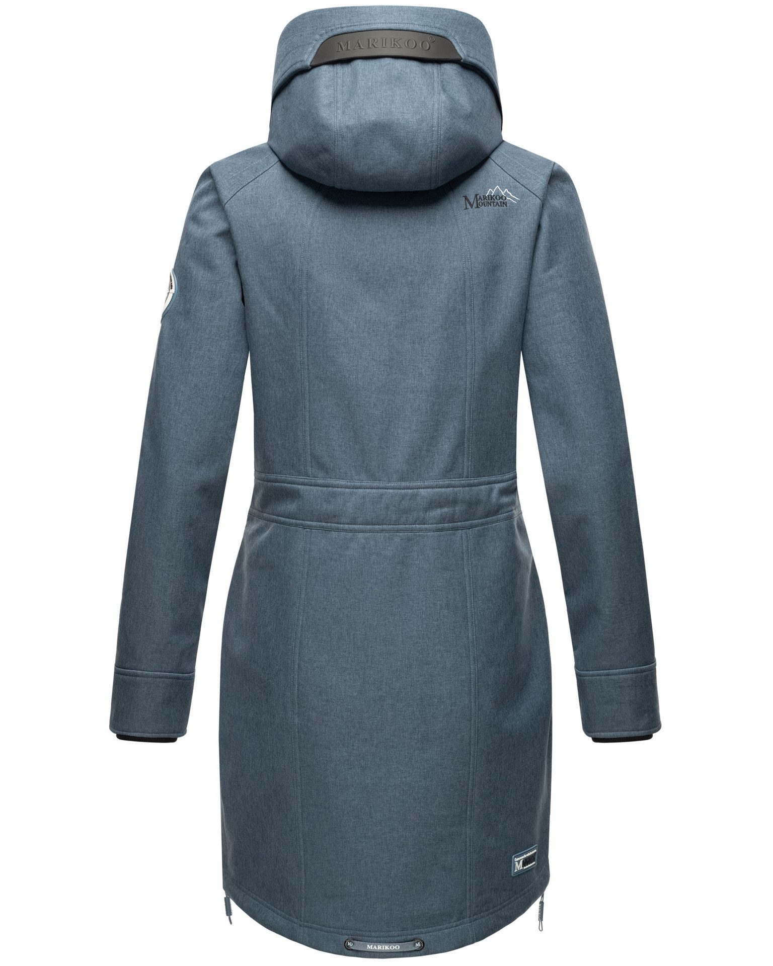 Marikoo Softshelljacke mit warmen Teddyfleece