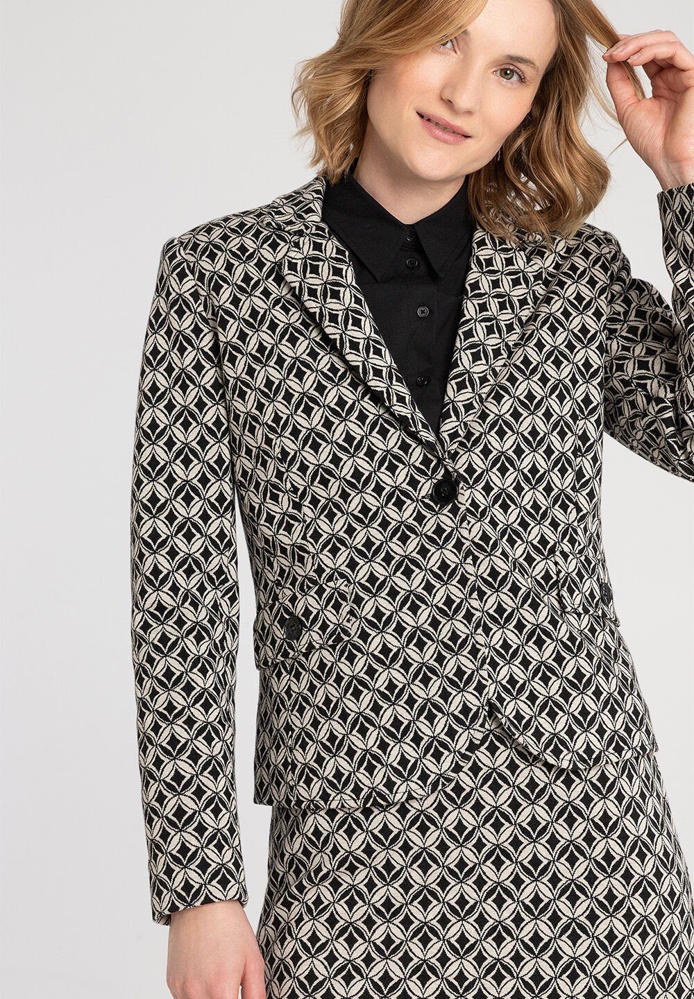 Blusenblazer Jerseyblazer
