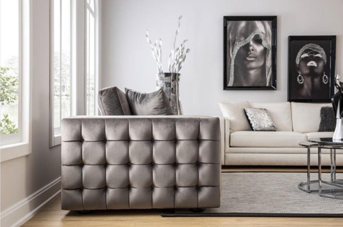 4 Designer Sofa Luxus JVmoebel Polstersofas Sitzer Hochwertige 4-Sitzer Couch Sofa