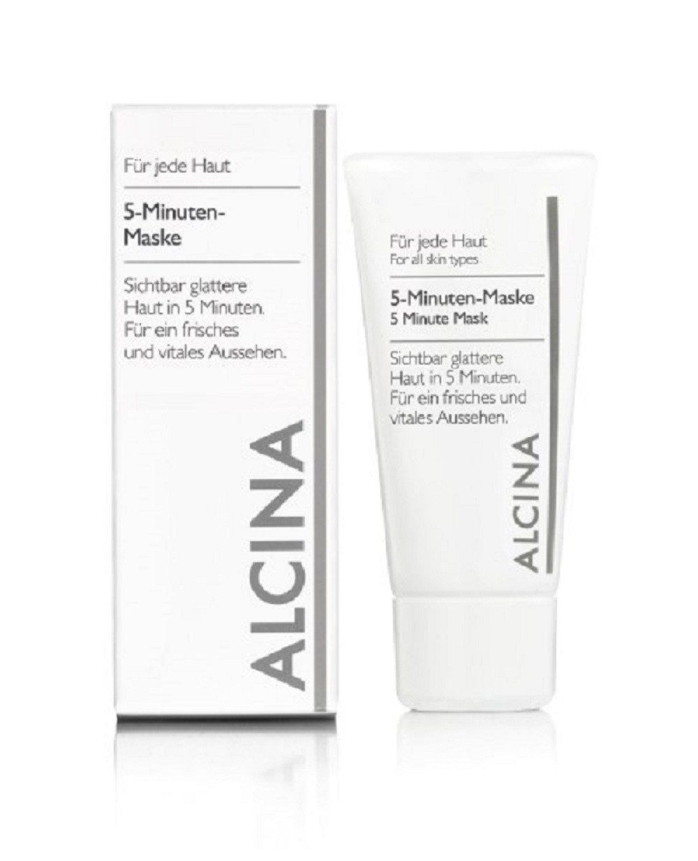 Gesichtsmaske ALCINA 5-Minuten-Maske für sichtbar glattere Haut 50 ml