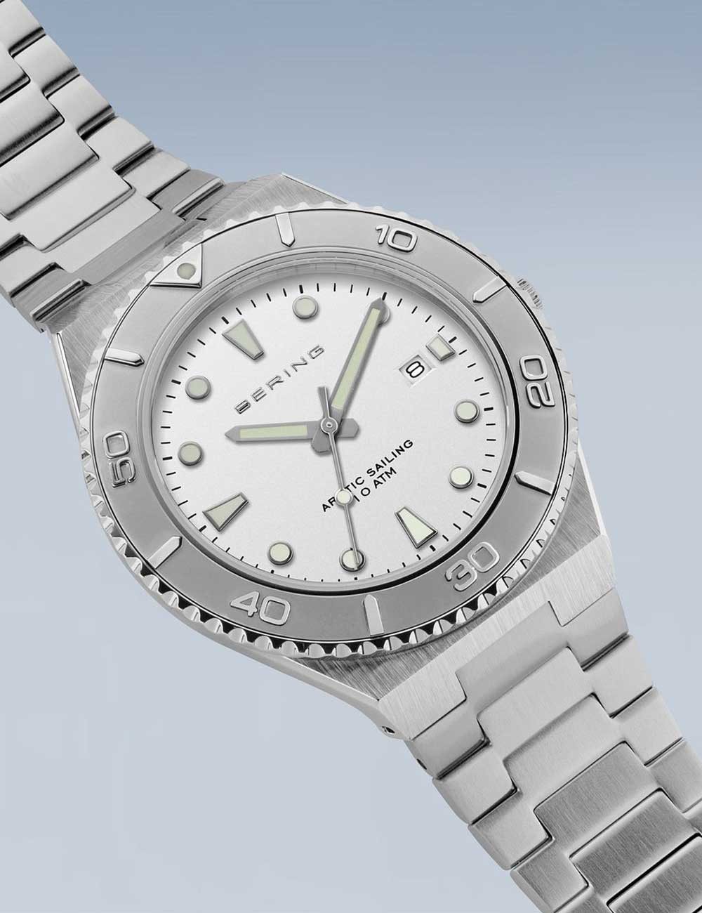 Bering Quarzuhr Bering 18940-704 Herrenuhr Classic Sport 40mm 10 ATM Bering 18940-704 Herrenuhr Classic Sport 40mm 10 ATM