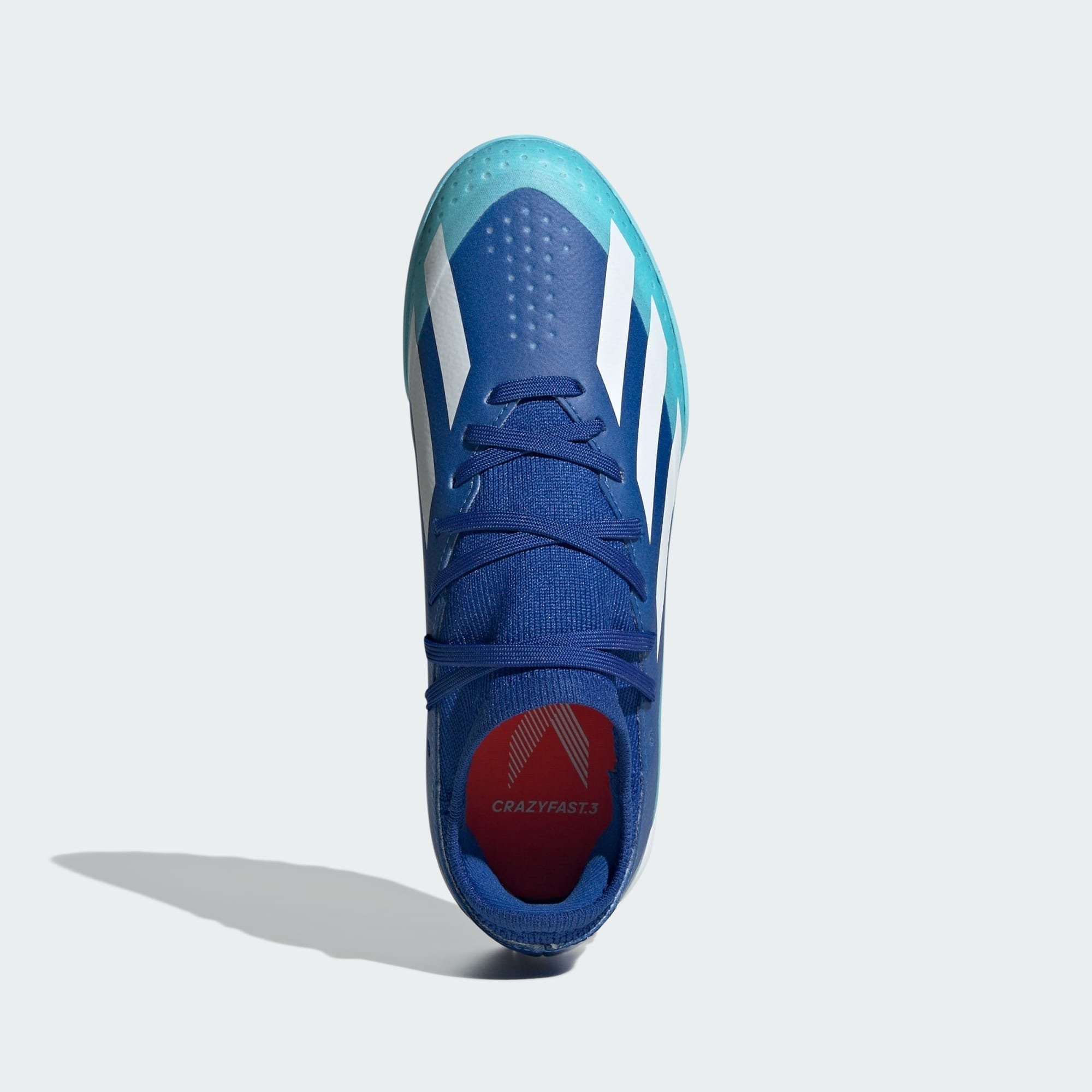 adidas Performance X CRAZYFAST.3 TF Red / Royal Fußballschuh Cloud / Bright FUSSBALLSCHUH Solar White