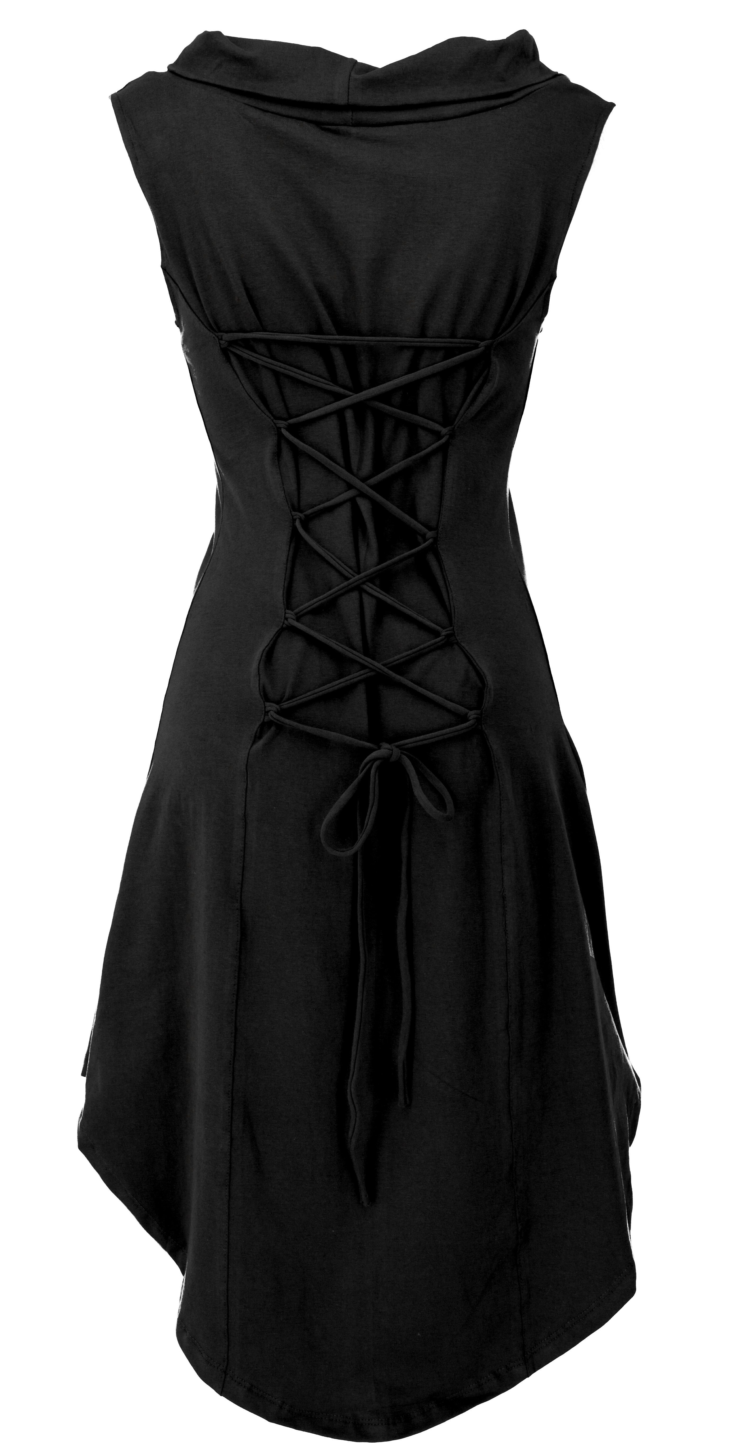 Guru-Shop Midikleid Psytrance Festival Minikleid, Boho Kleid zum.. alternative Bekleidung – Bild 2 von 4