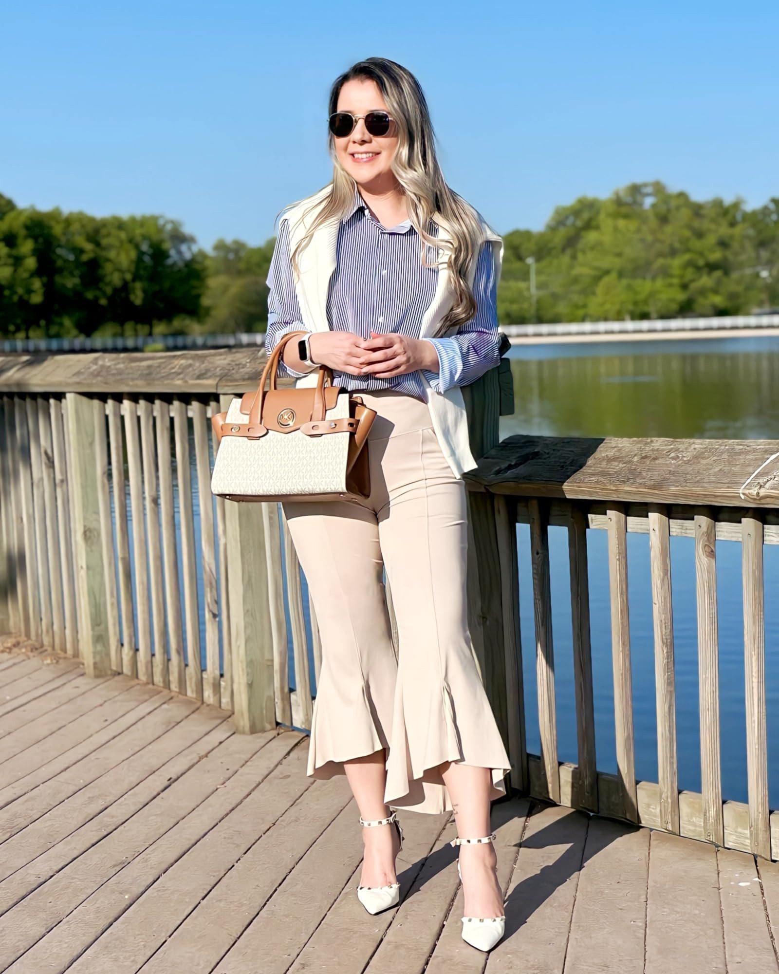 G4Free Yogahose G4Free Damen Caprihose Leggings Schlaghose Jazzpants Hohe T günstig online kaufen