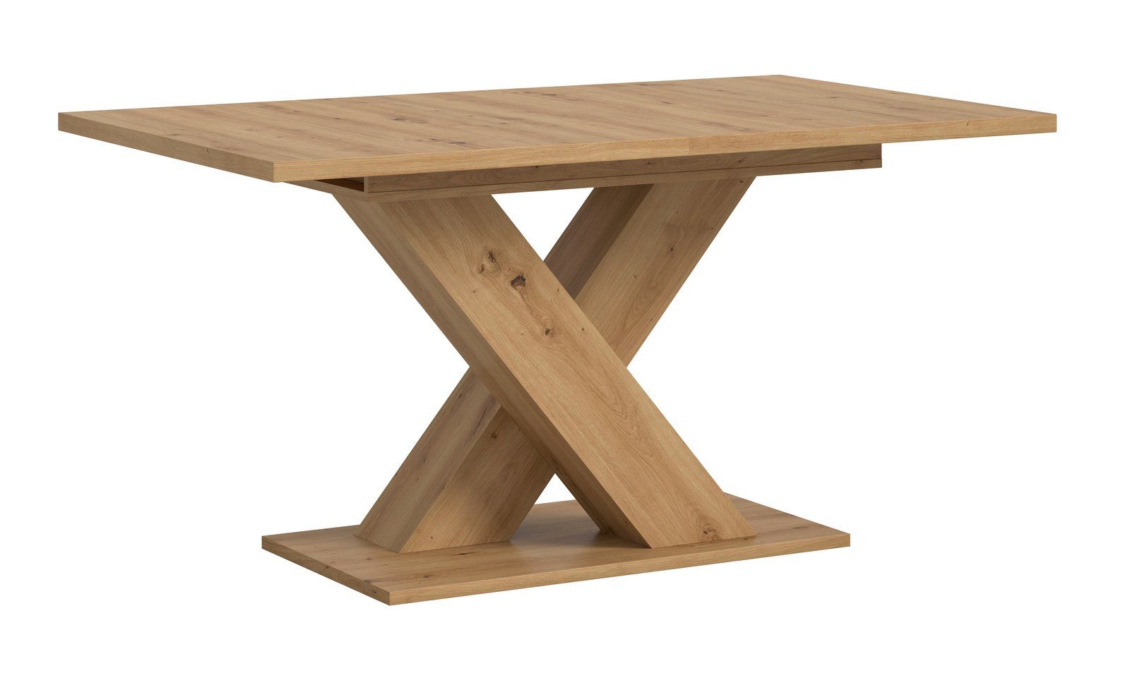 Aileenstore Esstisch OSLO, 150 cm Breite, Holz, 2-teilig