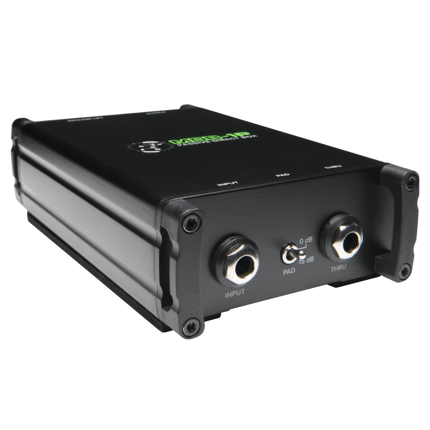 MACKIE Mackie DI-Box MDB-1P Passive Direct Box mit Kabel Digitales Aufnahmegerät (Vorteils-Set mit XLR-Kabel)