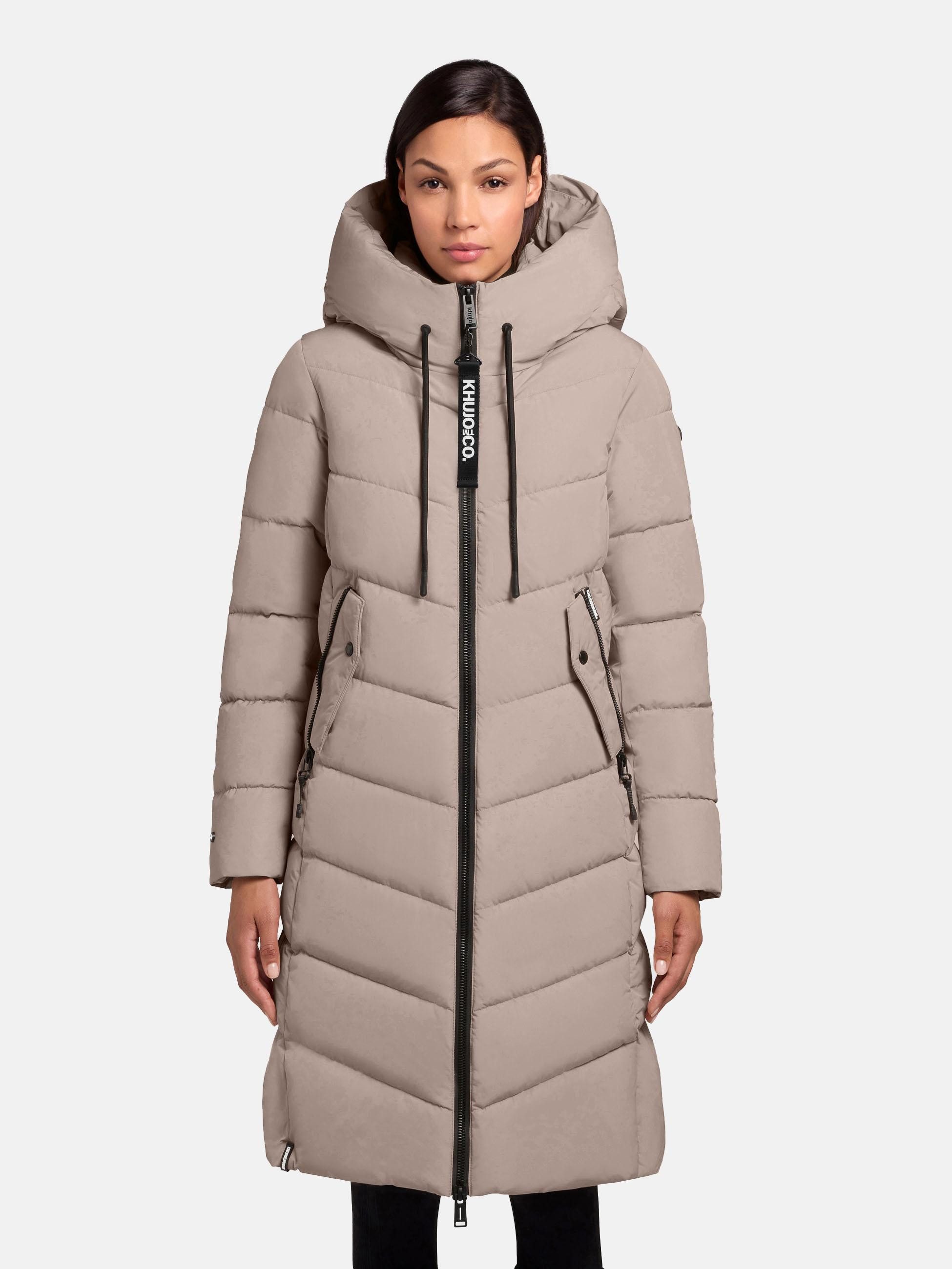 khujo Steppmantel Mikia2-YM Warmer Damen Wintermantel günstig online kaufen