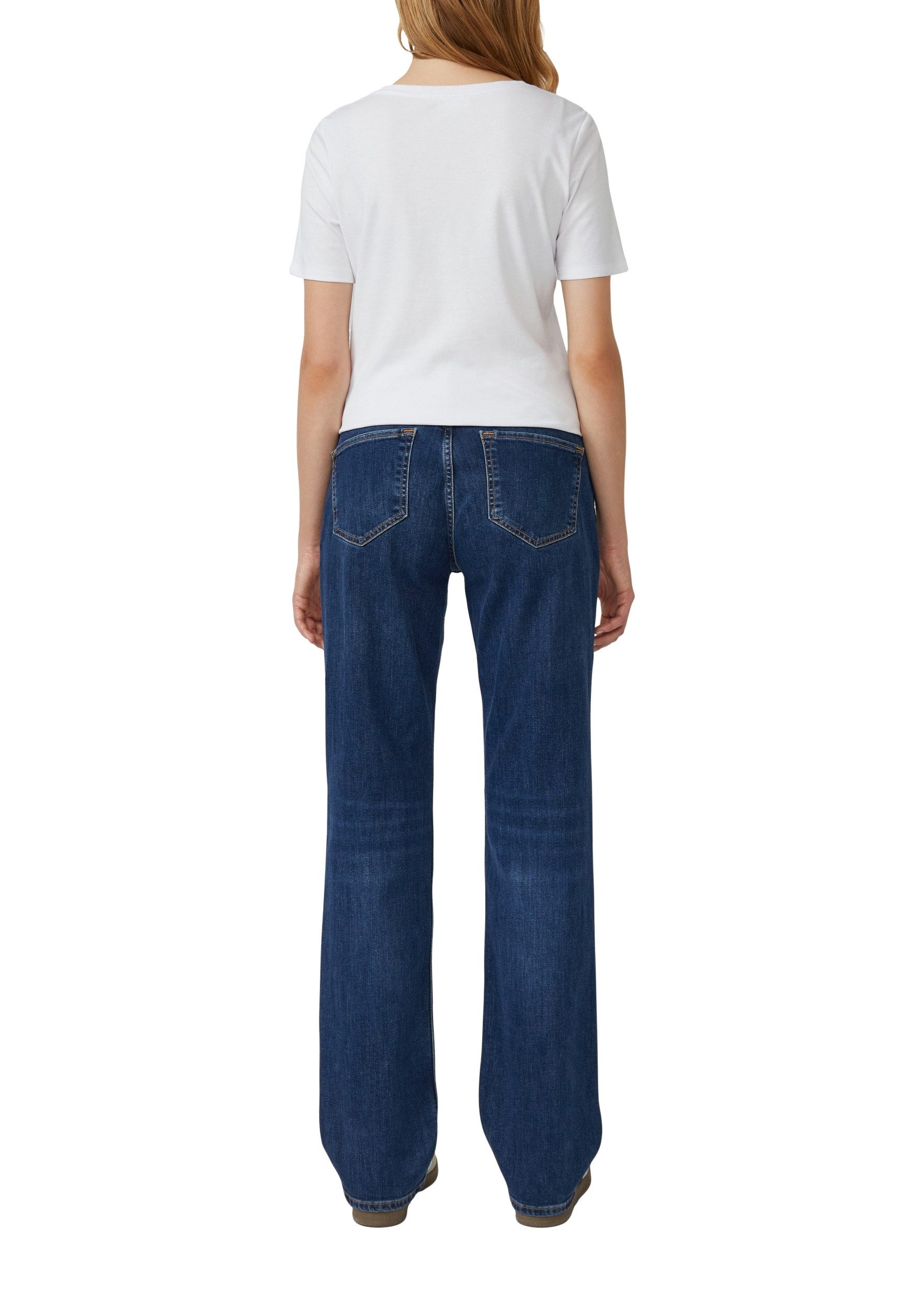 s.Oliver Gerade Jeans s.Oliver - Jeans Karolin - Regular Fit, Mid Rise, Straight Leg