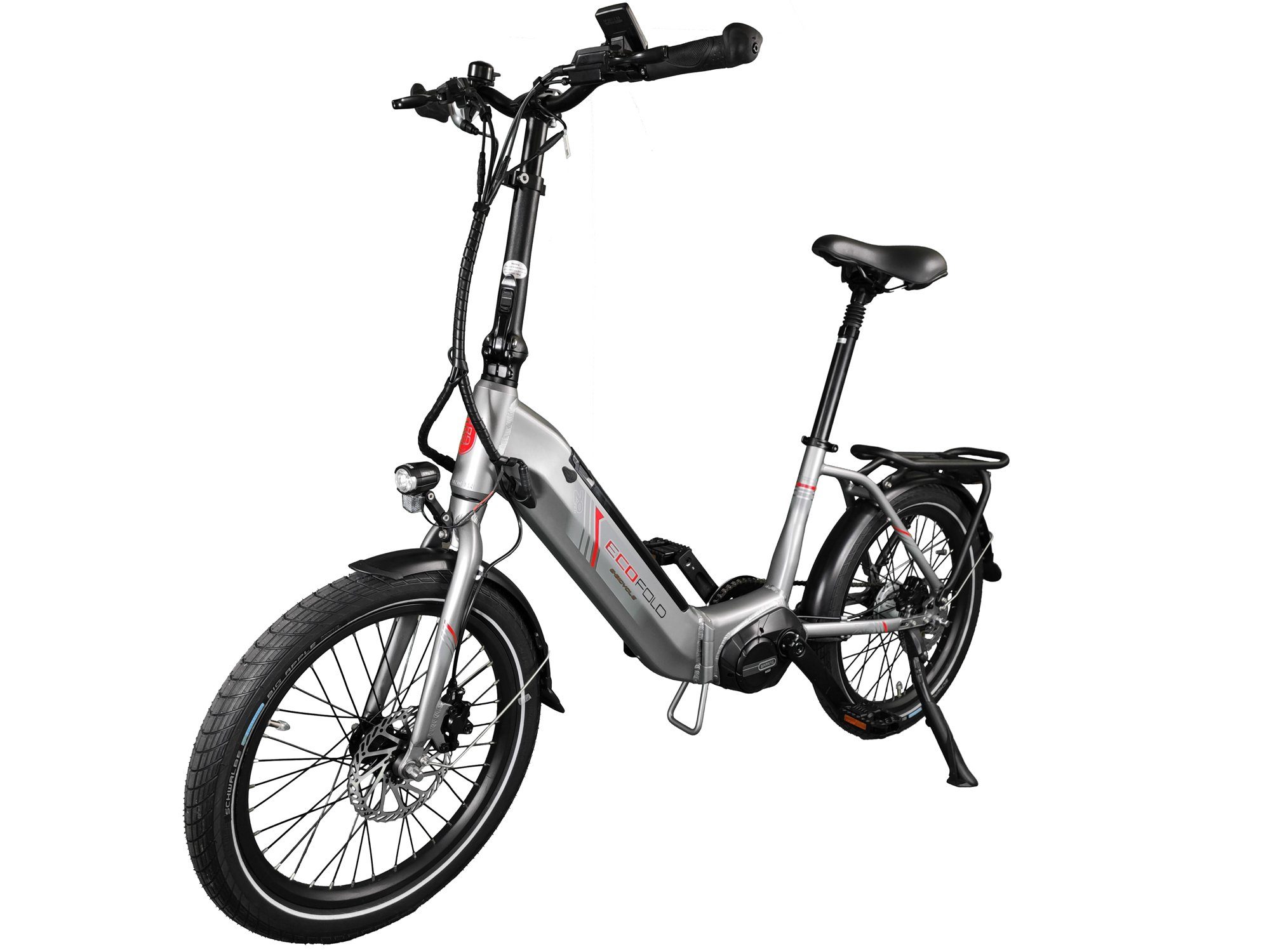 Ecofold E-Bike 20 Zoll BFM500 Ebike Bafang M500 Mittelmotor 95Nm Bluetooth  Faltrad, 8 Gang Shimano Shimano Nexus 7 /8-Gang Nabenschaltung Schaltwerk,  Nabenschaltung, Mittelmotor 250,00 W, innerhalb der StVO