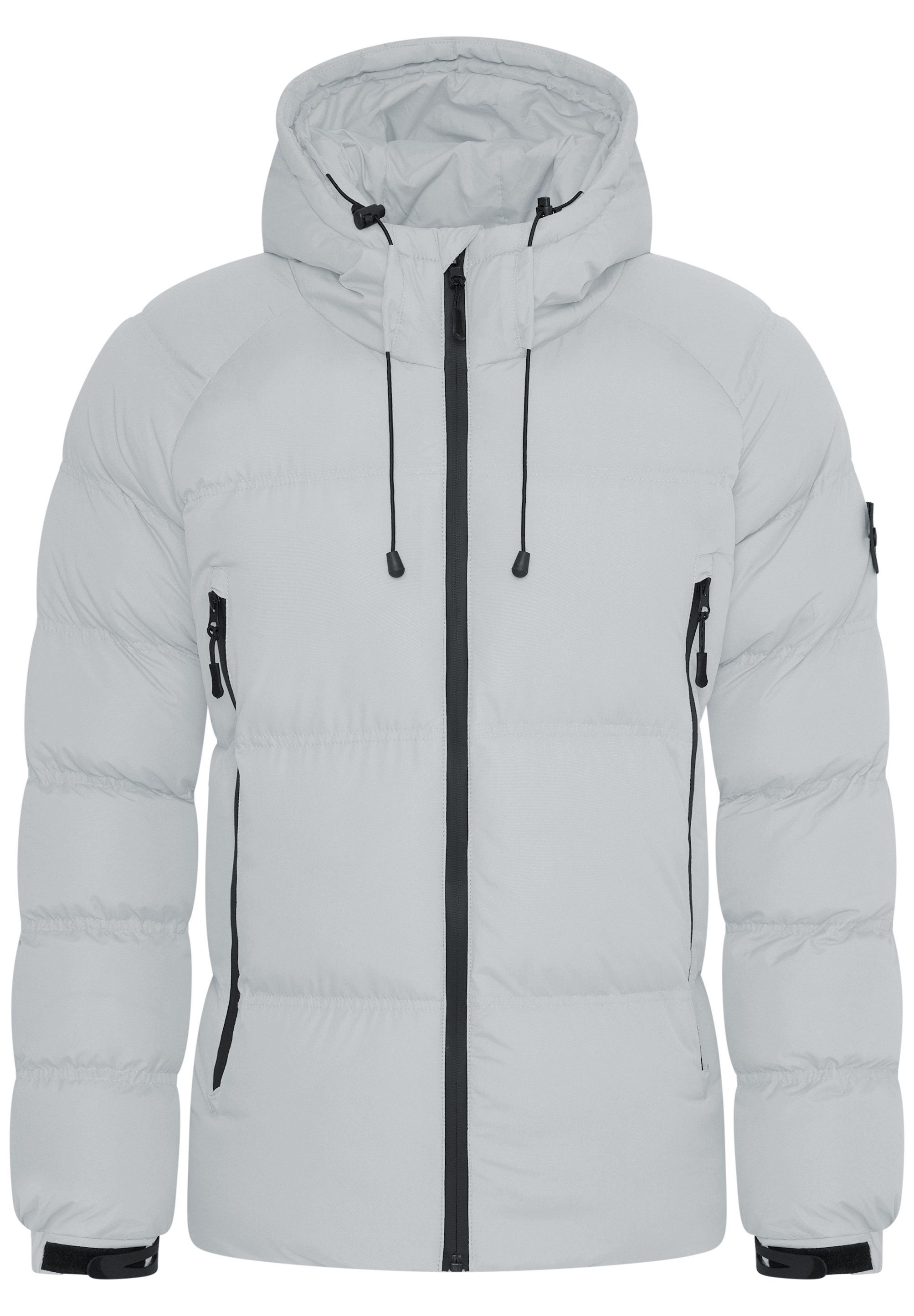 SOULSTAR Winterjacke S2BADGAM Herren Pufferjacke mit Kapuze warme Steppjack günstig online kaufen