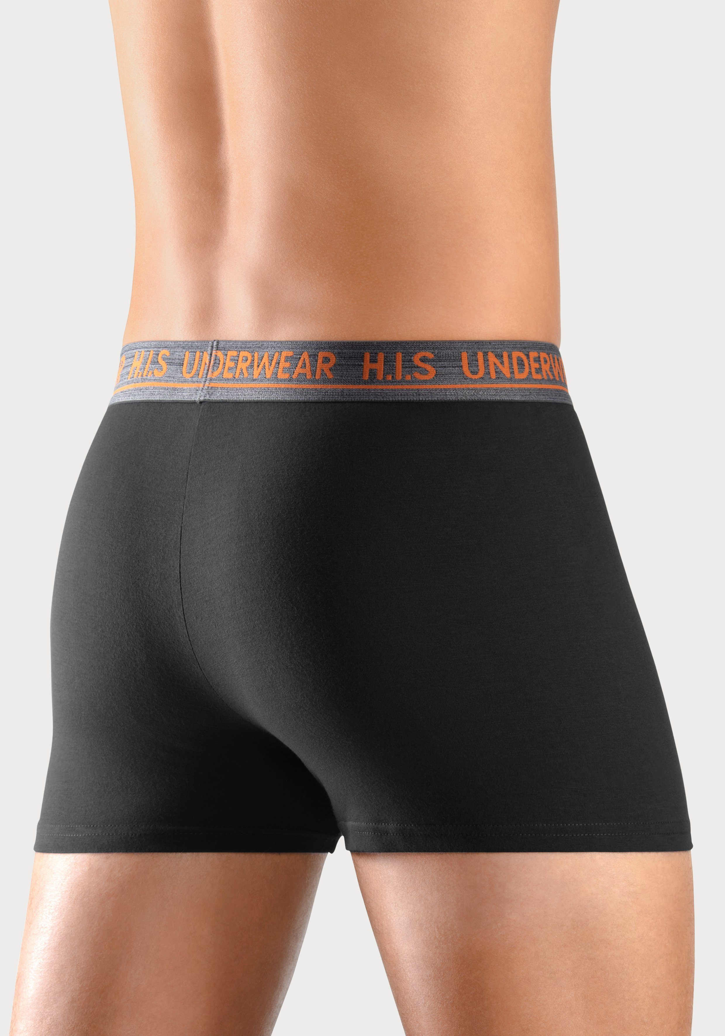 H.I.S Boxer Boxershorts für Herren (Packung, 4-St) mit bequemem Stretchbündchen
