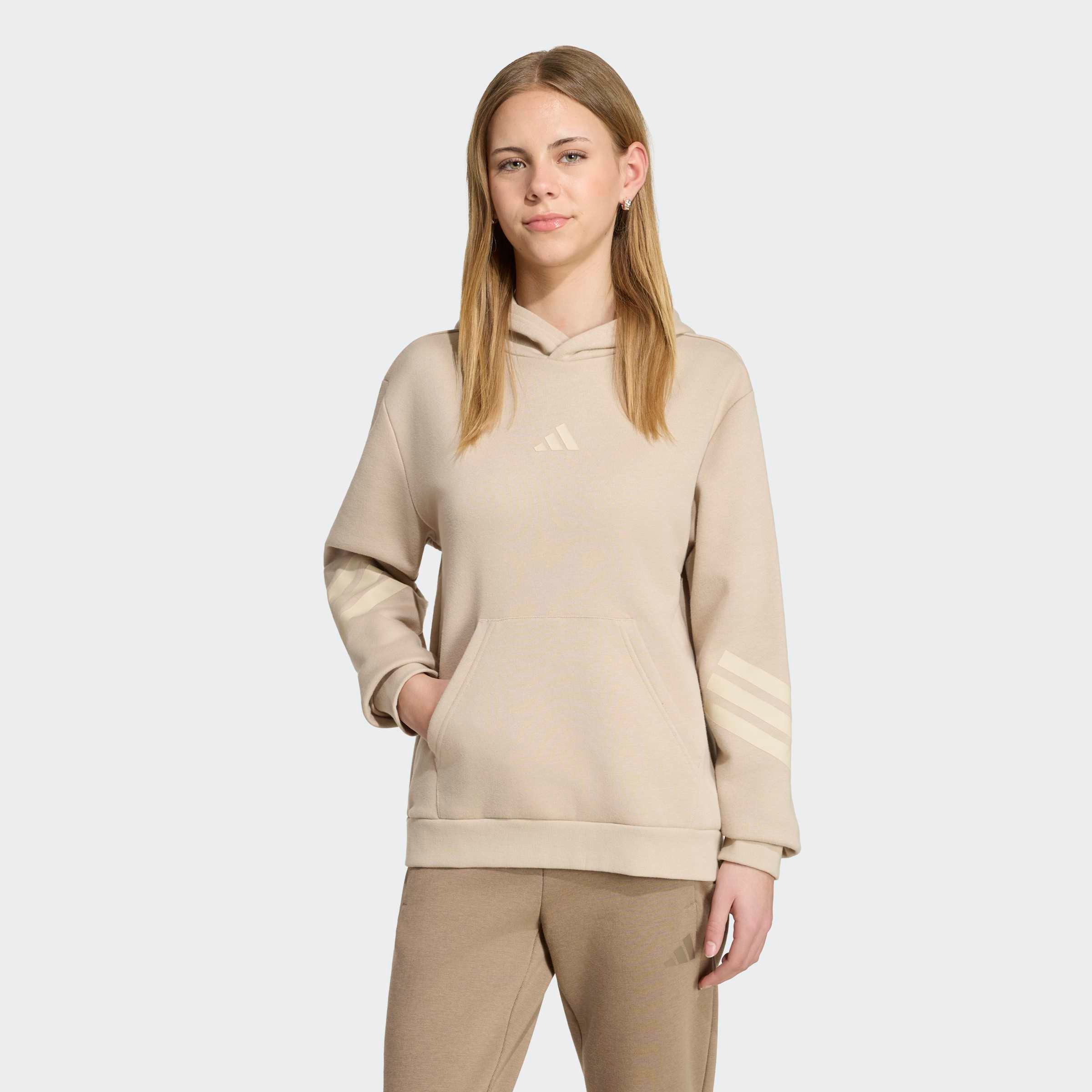 adidas Sportswear Kapuzensweatshirt FUTURE ICONS 3-STREIFEN OVERSIZED HOODIE