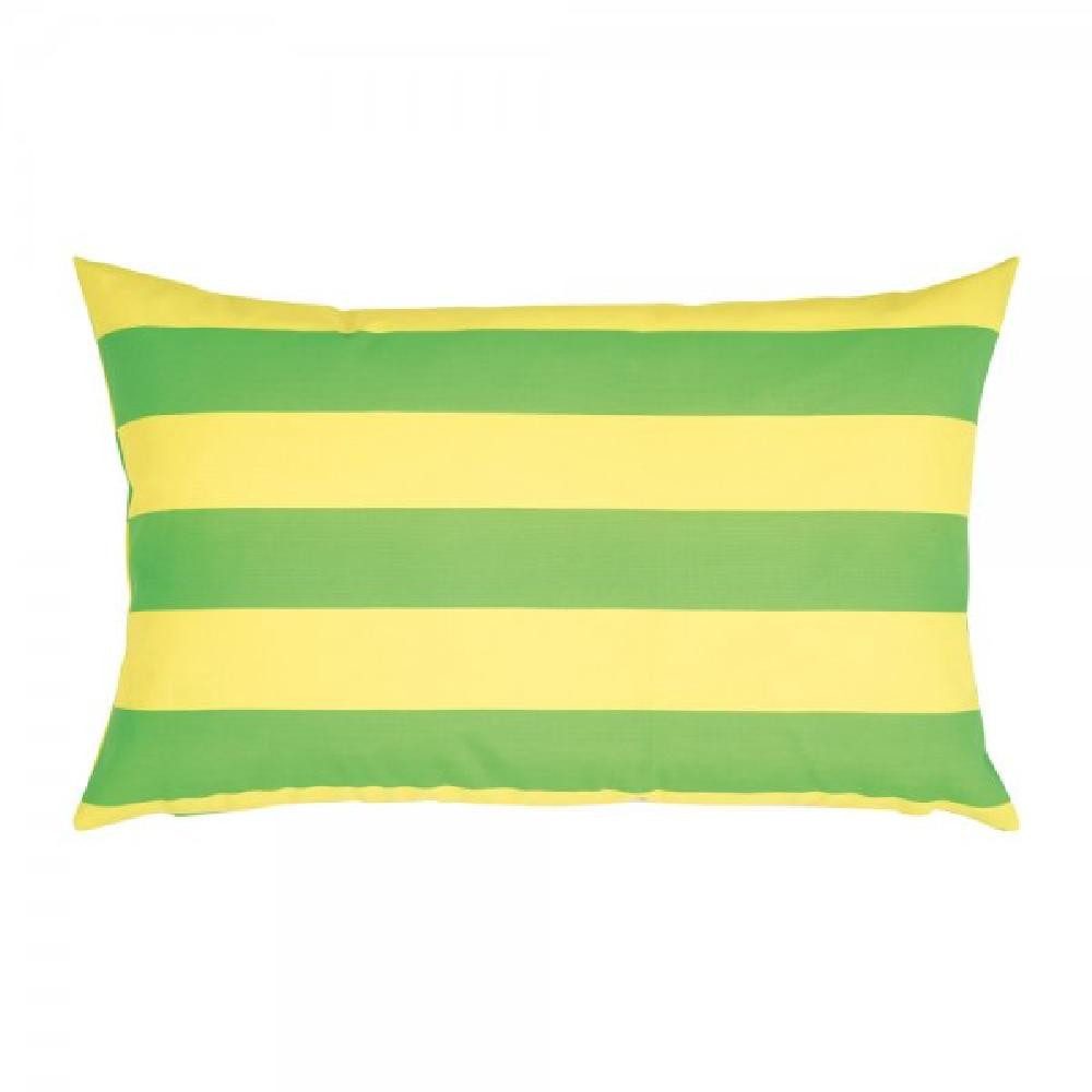 PAD Kissenhülle Kissenhülle Terazza Grün-Gelb (35x60cm) günstig online kaufen