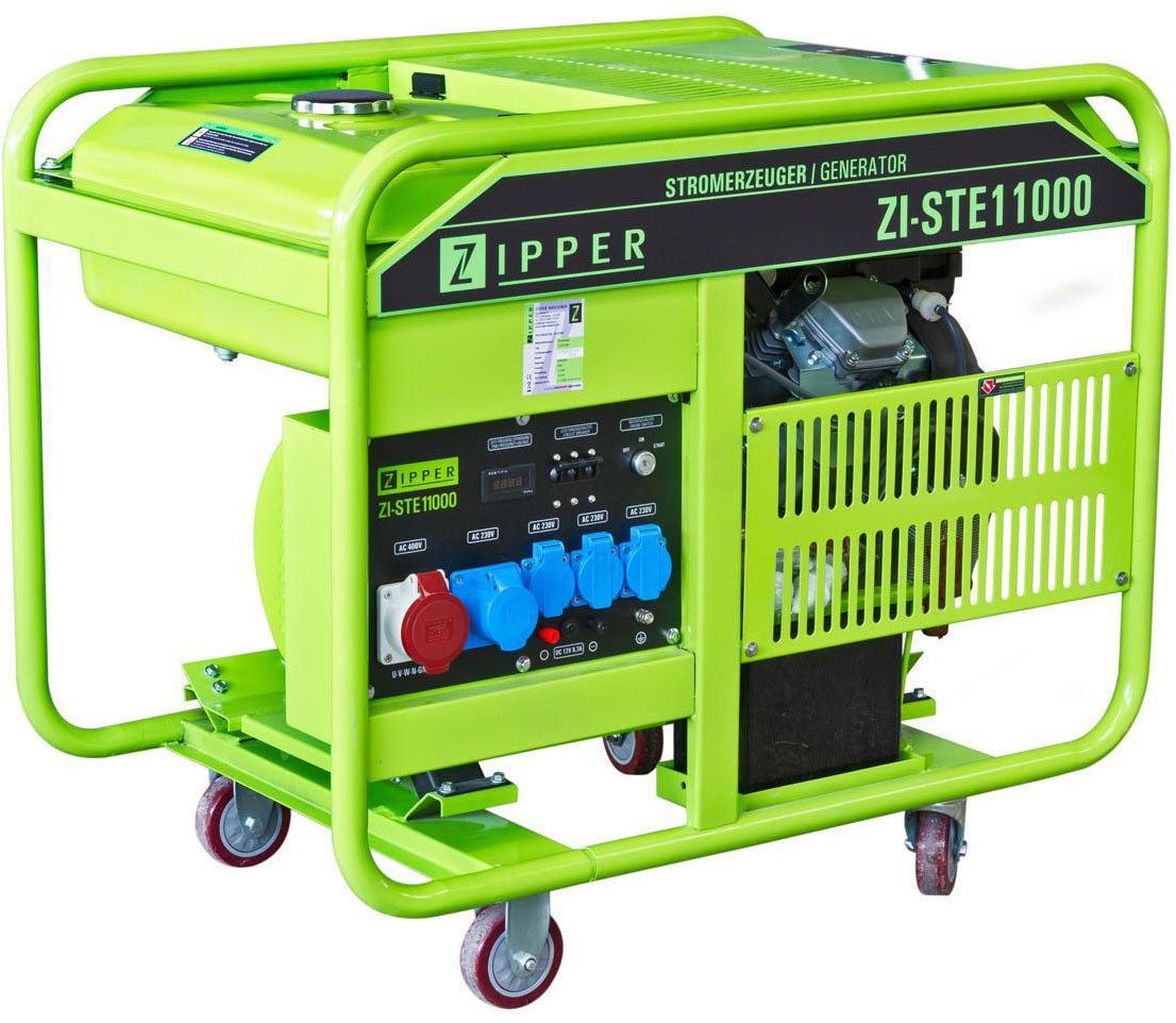 ZIPPER Генераторы, 14,5 in kW, für Baustelle, Garten, Freizeit- und Campingaktivitäten