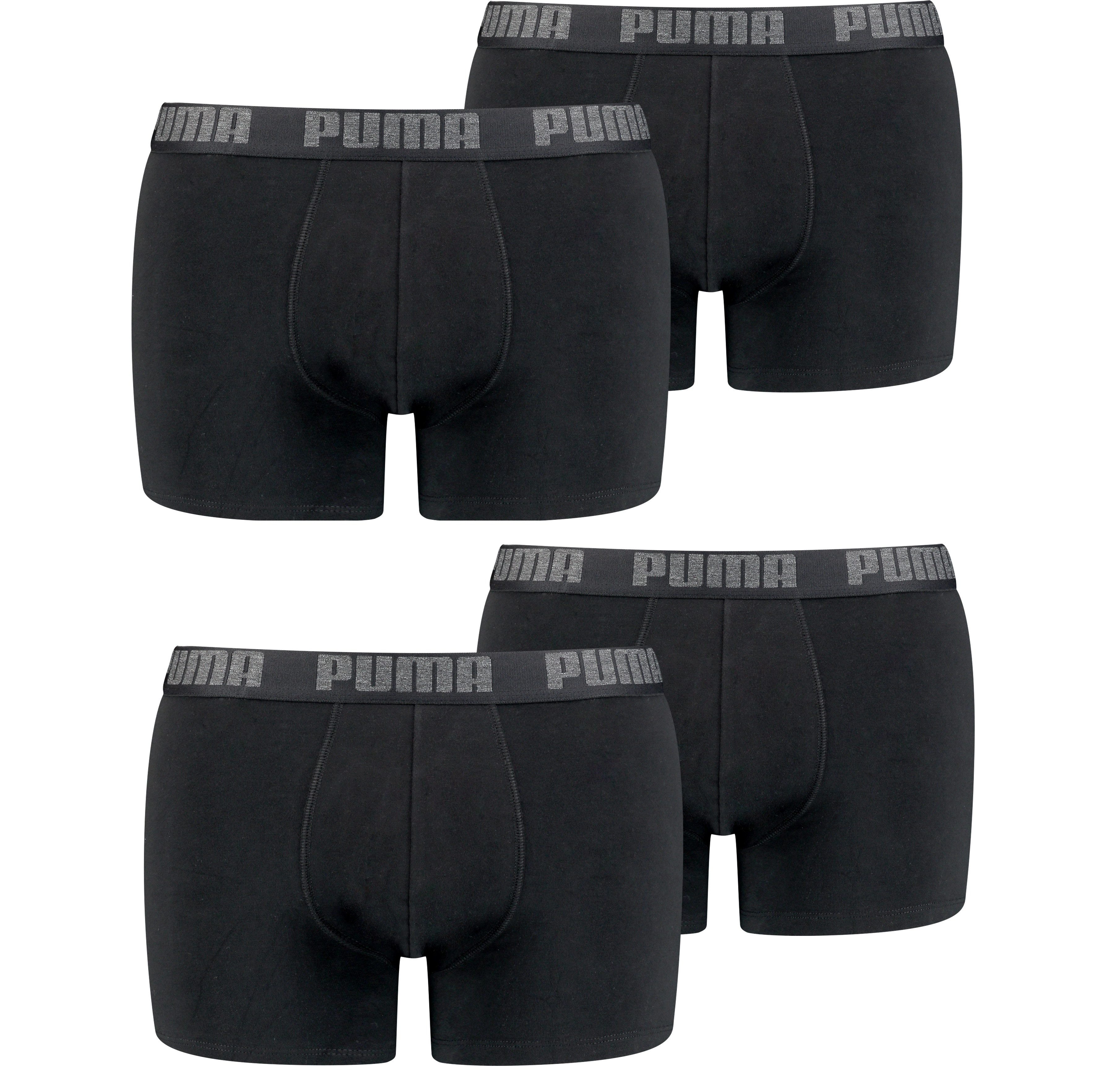 Boxershorts Puma Herren Boxershorts im 4er Pack