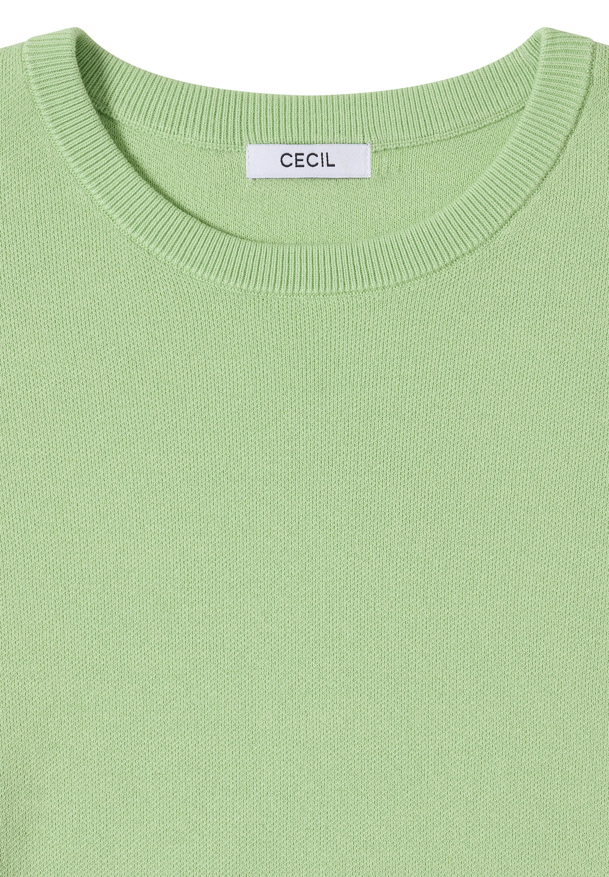 CECIL Strickpullover Sweatshirt mit Rundhals
