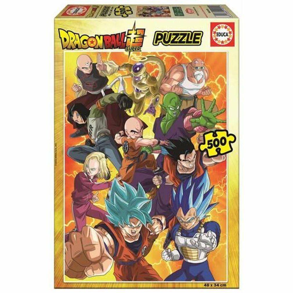 Educa Puzzle Puzzle Dragon Ball Super (500 pcs), Puzzleteile