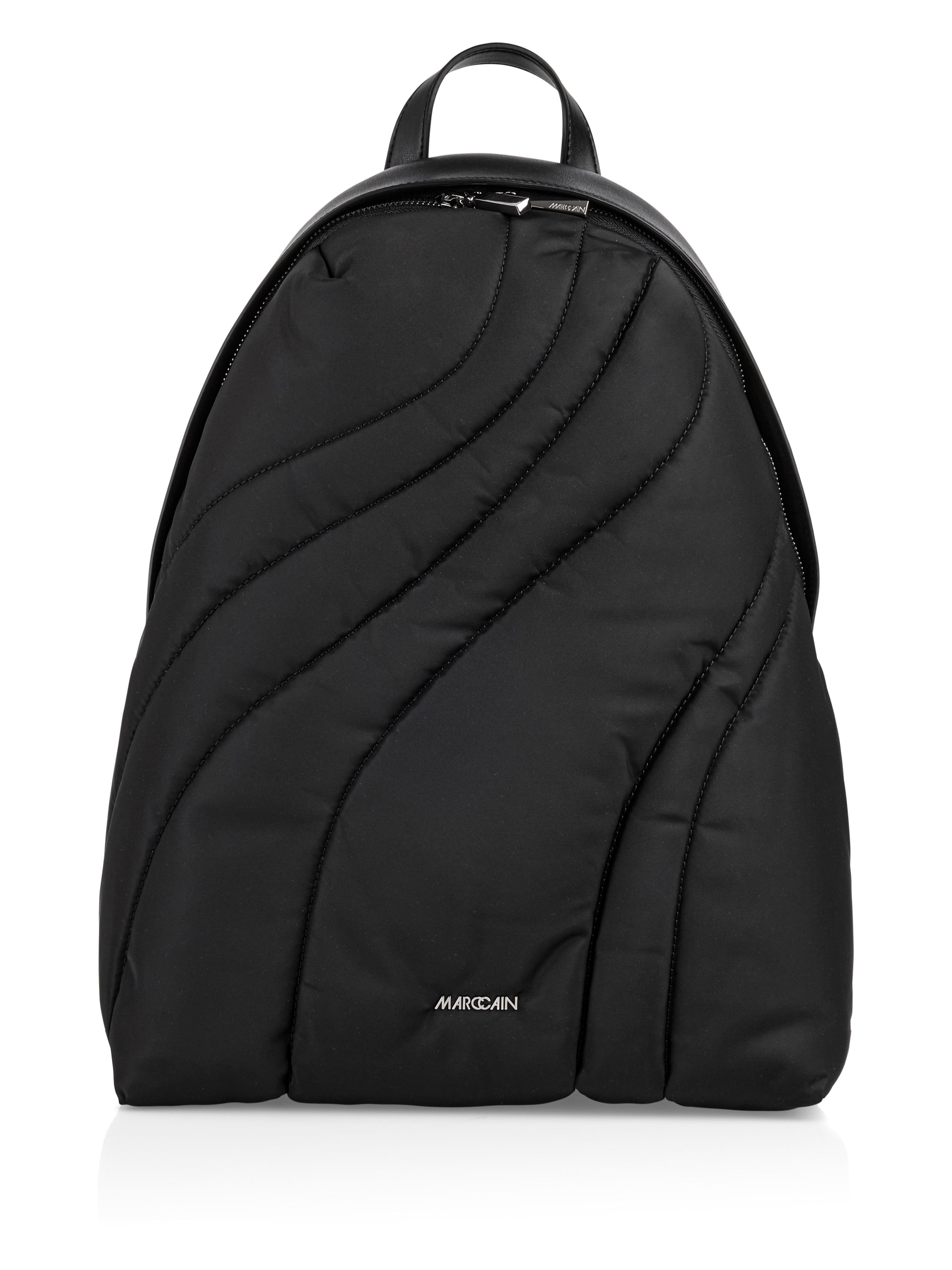 Marc Cain Kleiner Rucksack in Wellensteppung günstig online kaufen