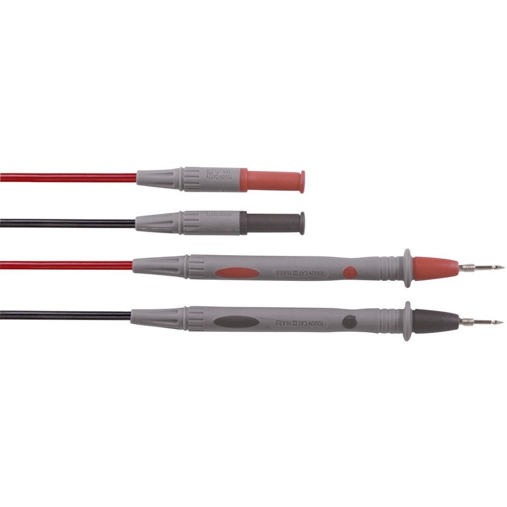 Rigol Kabelzubehör Rigol LEAD-DMM Sicherheits-Messleitungs-Set [Lamellenstecker 4 mm - Pr, (LEAD-DMM)