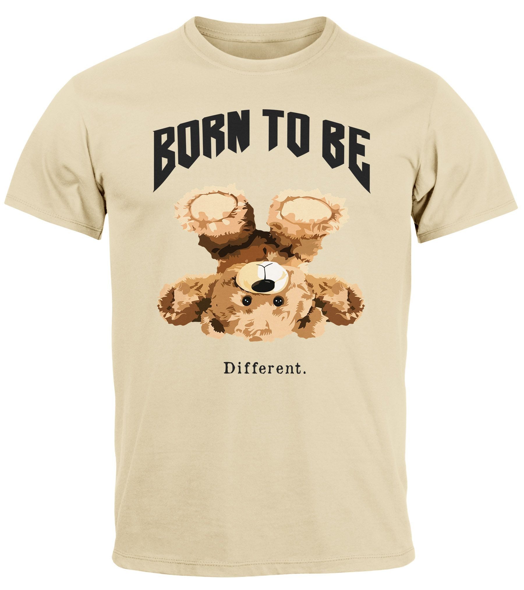 Neverless Print-Shirt Herren T-Shirt Printshirt Born günstig online kaufen