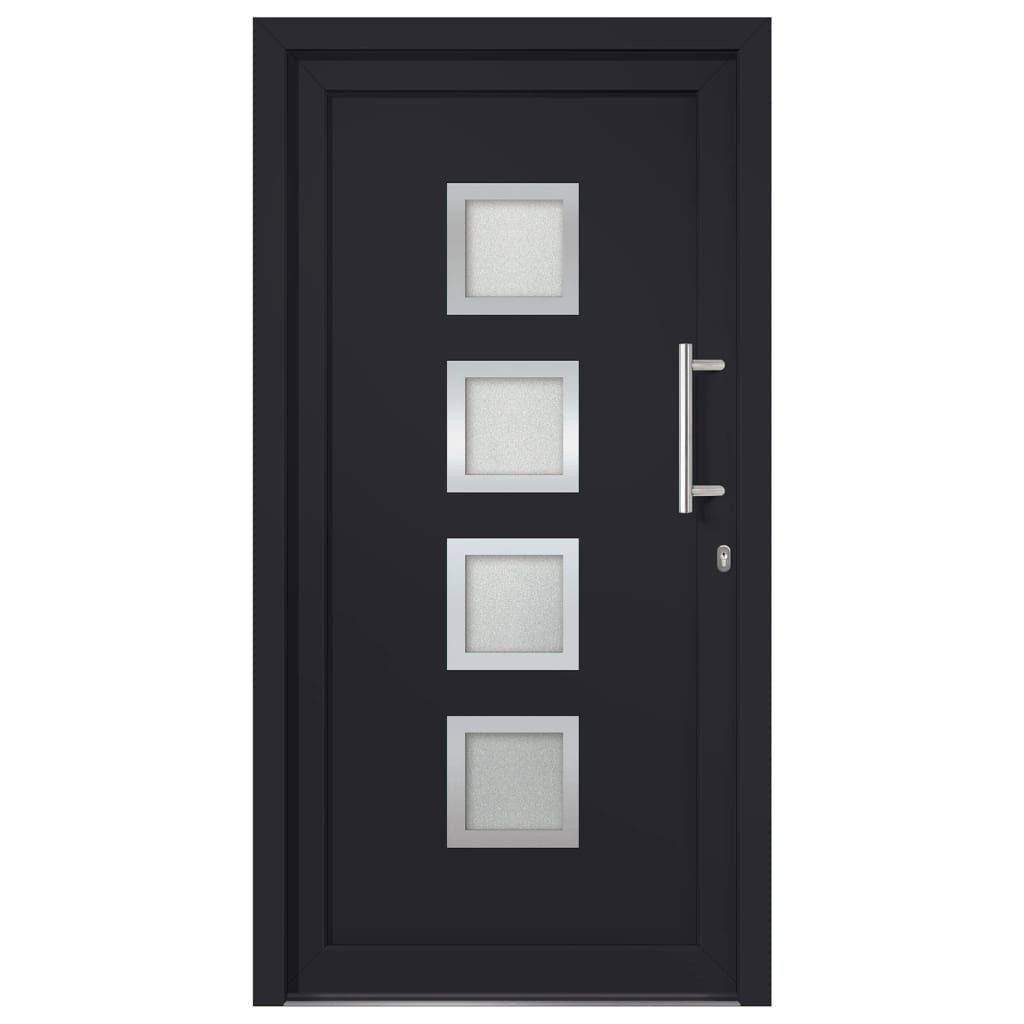 vidaXL Haustür Haustür Anthrazit 108x208 cm günstig online kaufen
